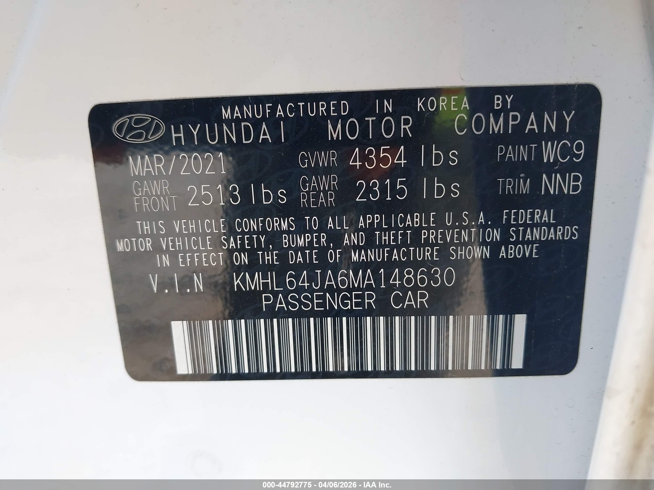 HYUNDAI SONATA image 9