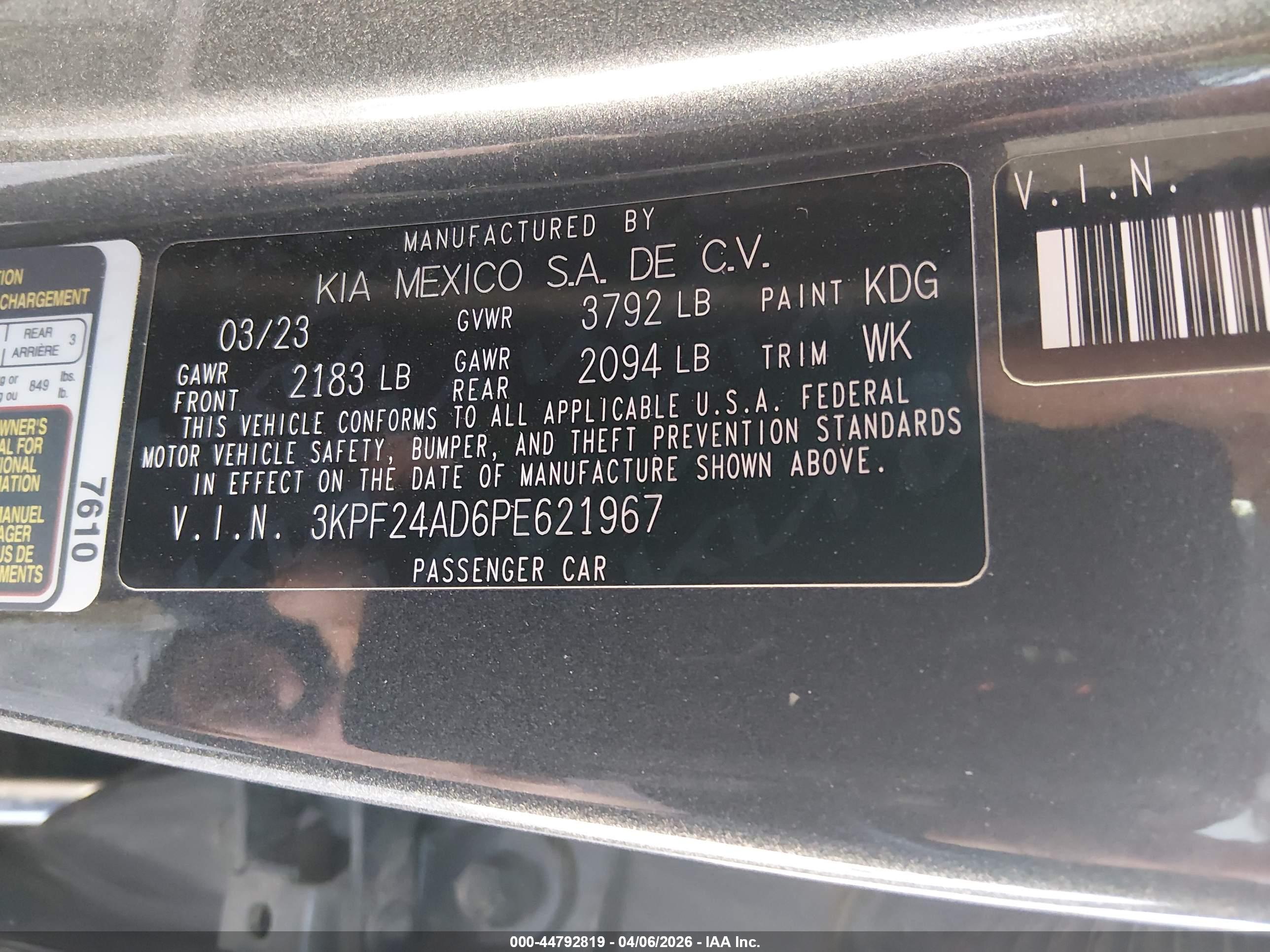 KIA FORTE image 9