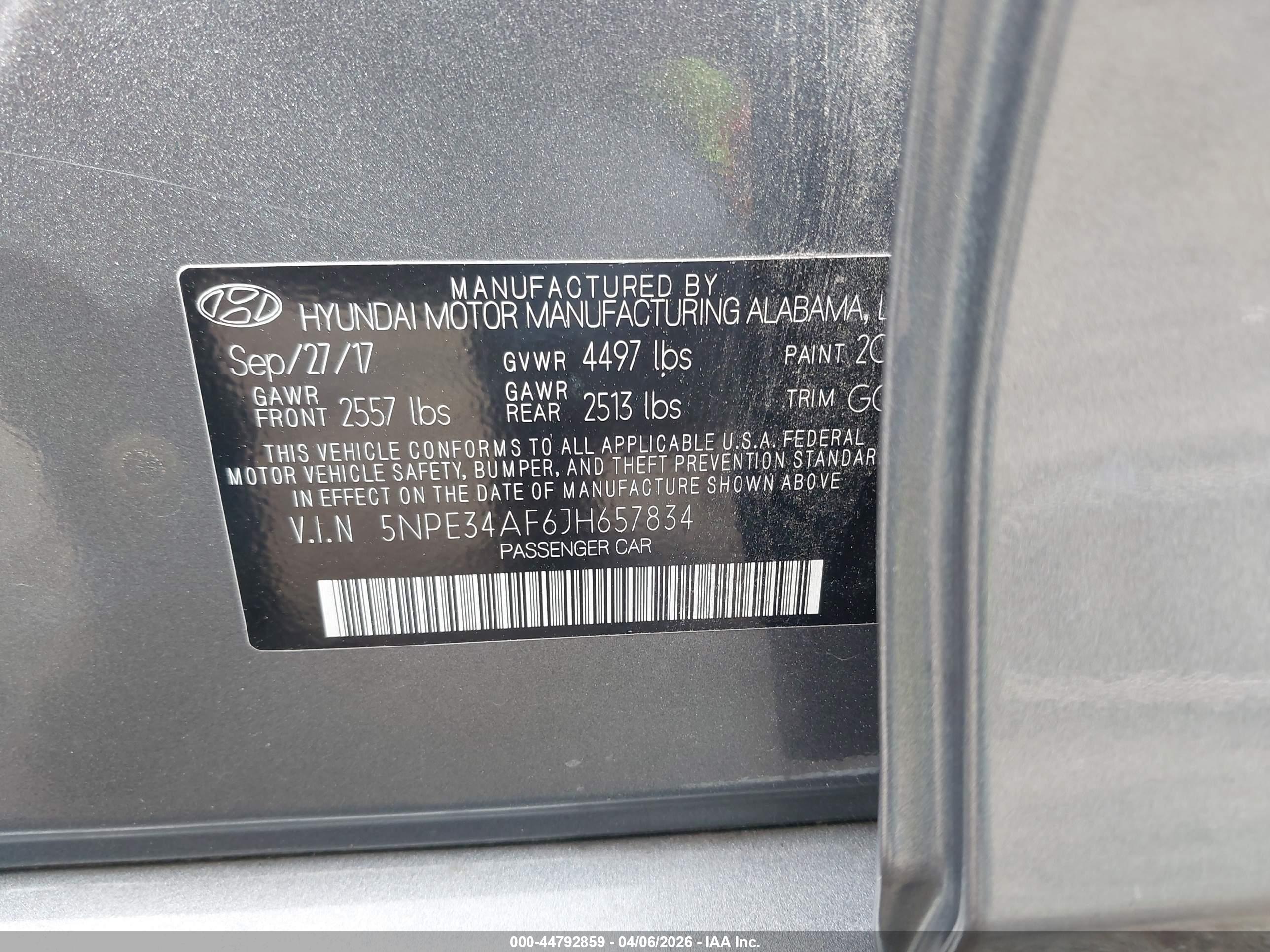 HYUNDAI SONATA image 9