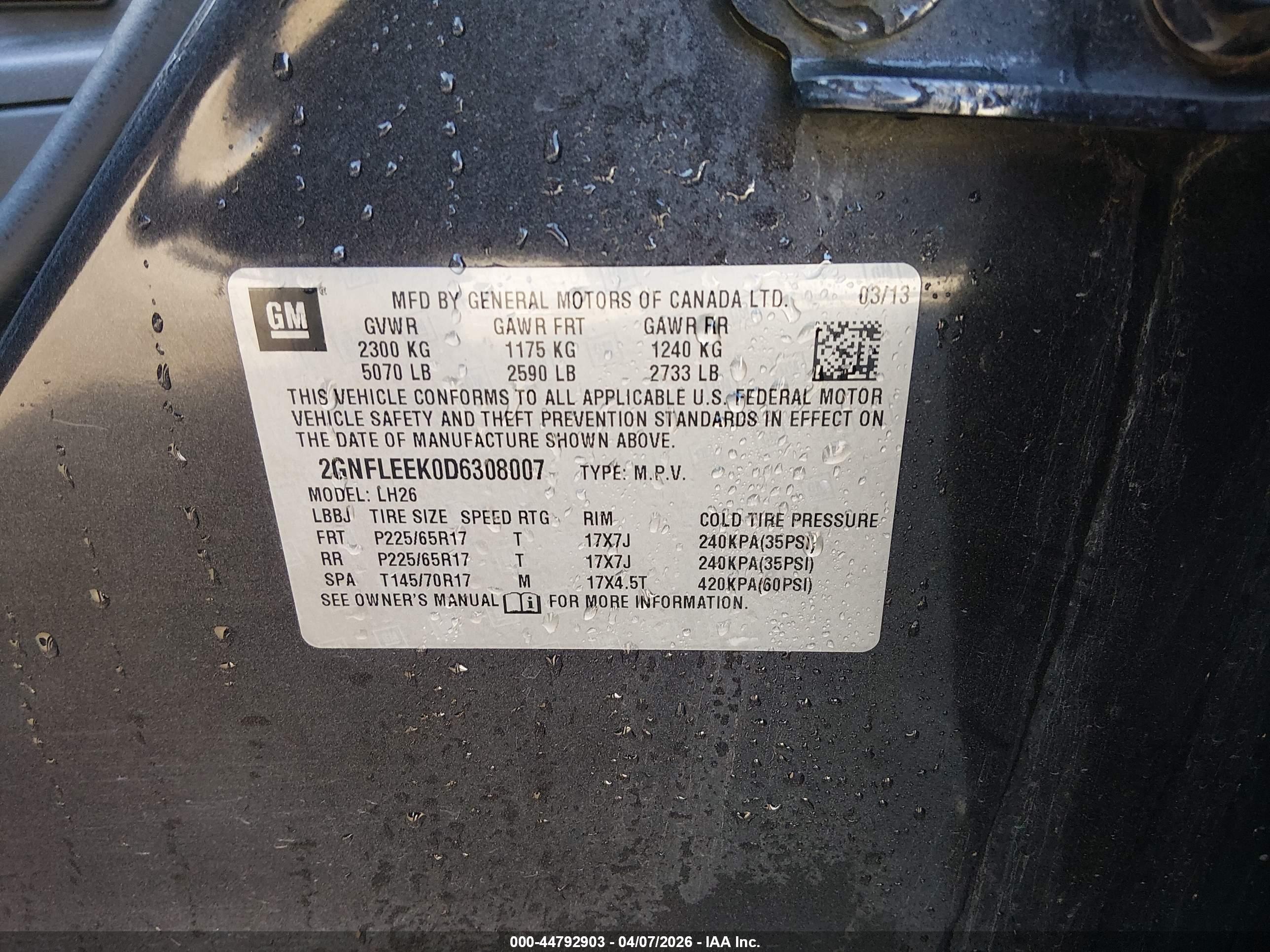 CHEVROLET EQUINOX image 9