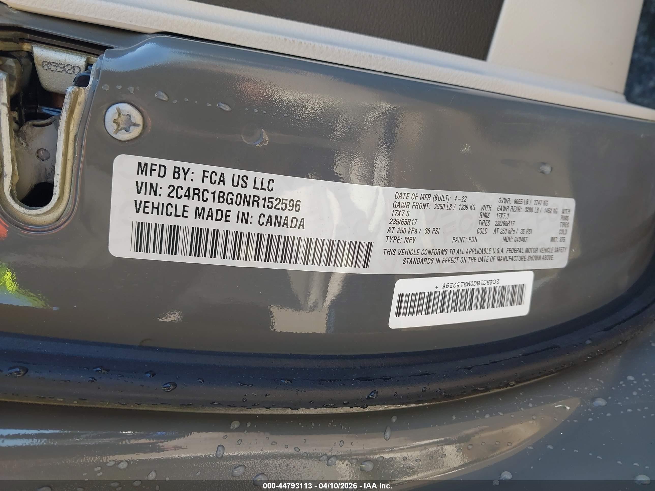 CHRYSLER PACIFICA image 9