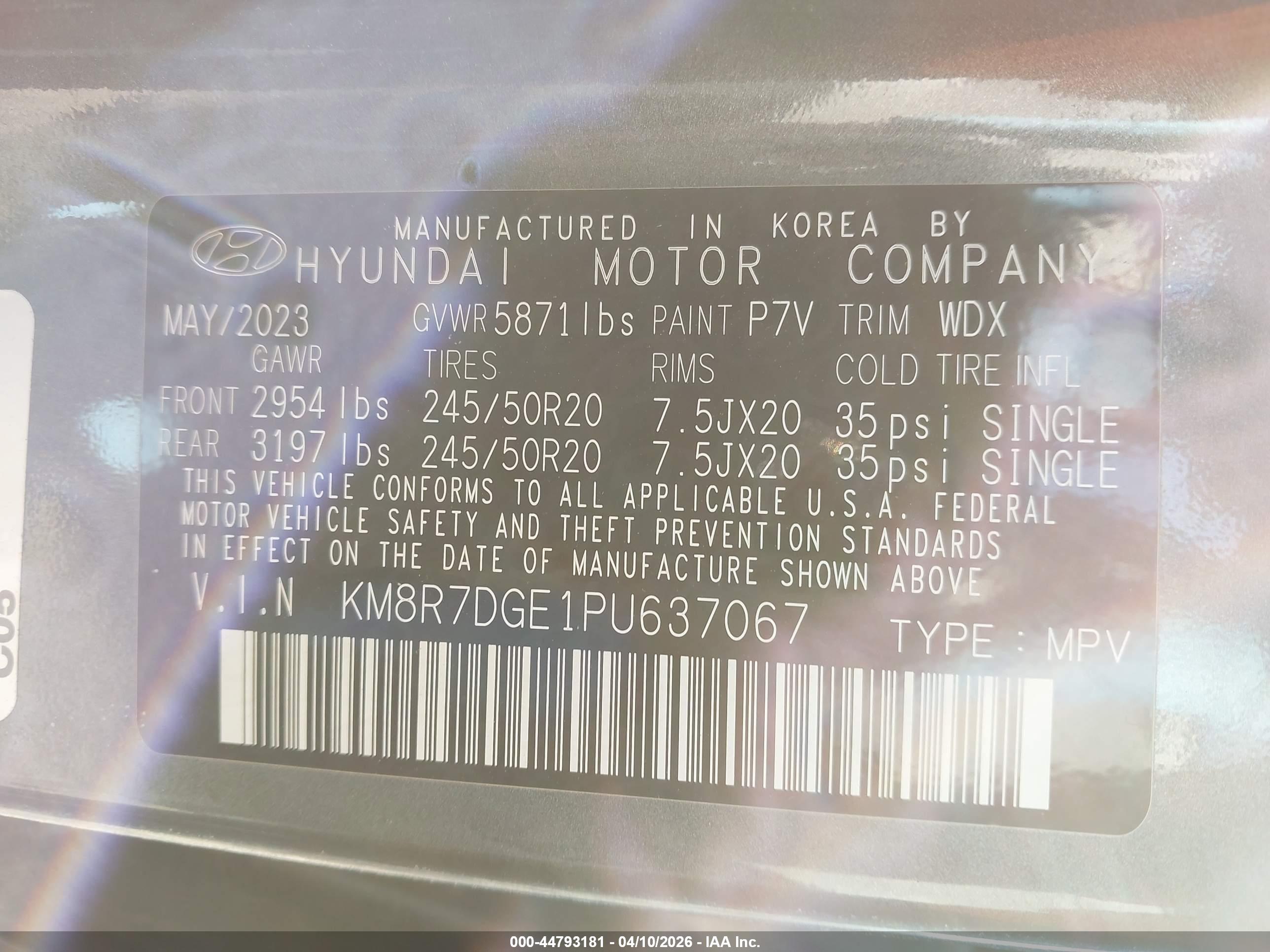 HYUNDAI PALISADE image 9