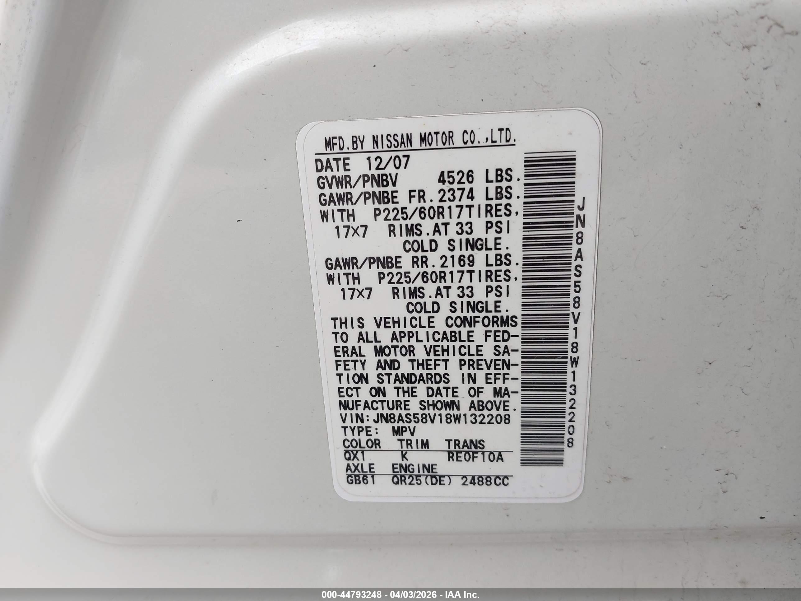 NISSAN ROGUE image 9