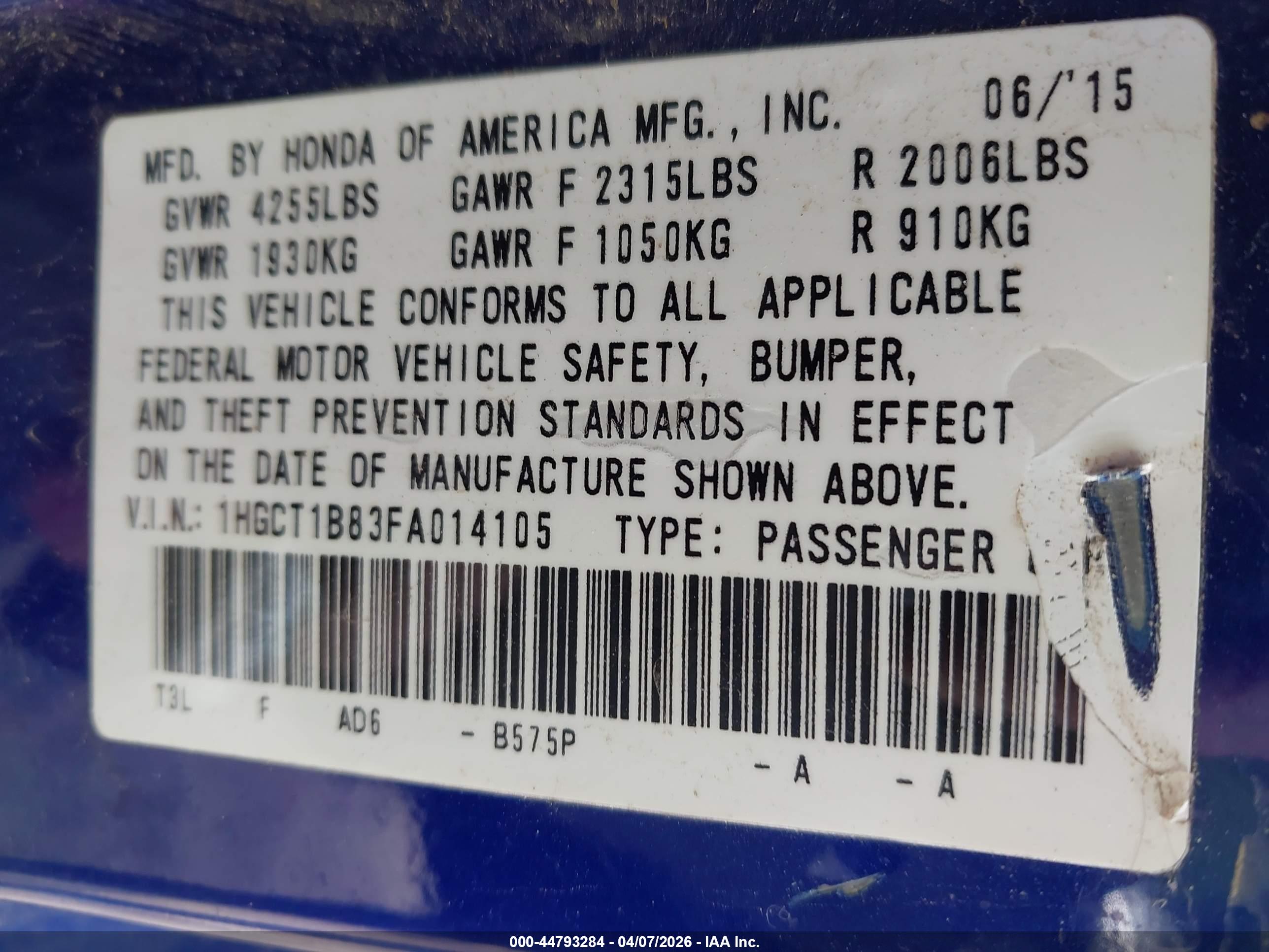 HONDA ACCORD image 9