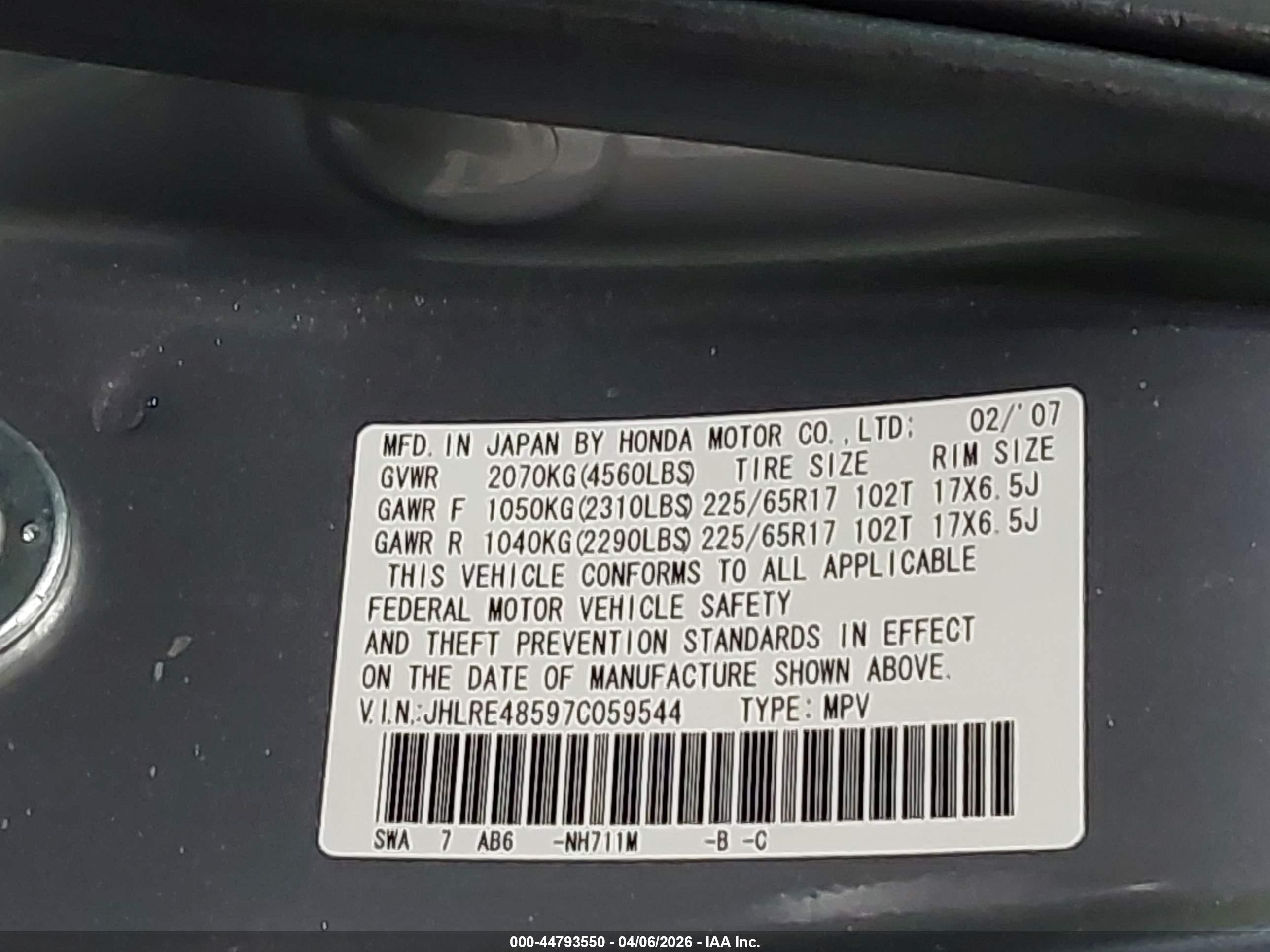 HONDA CR-V image 9