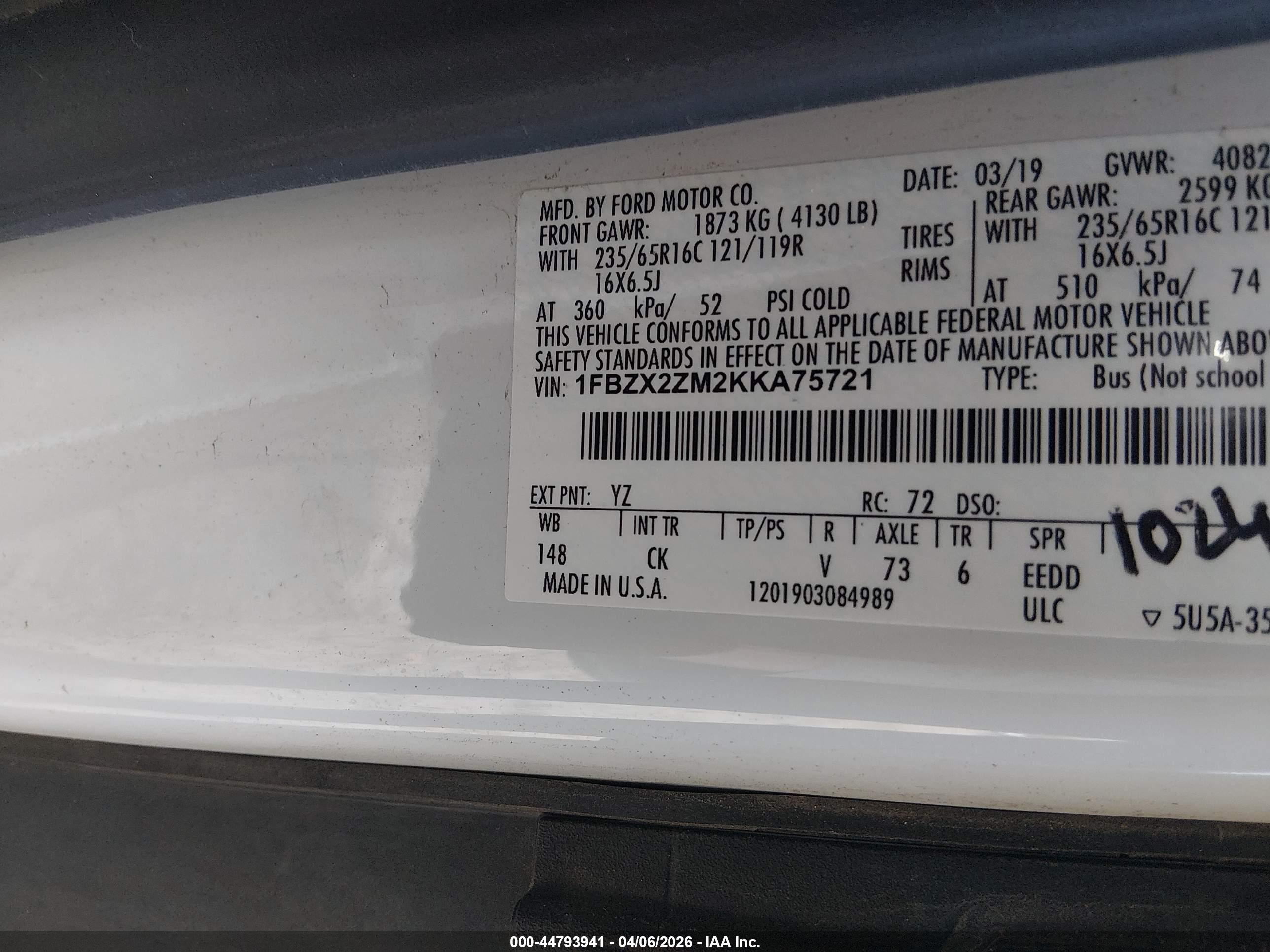 FORD TRANSIT-350 image 9