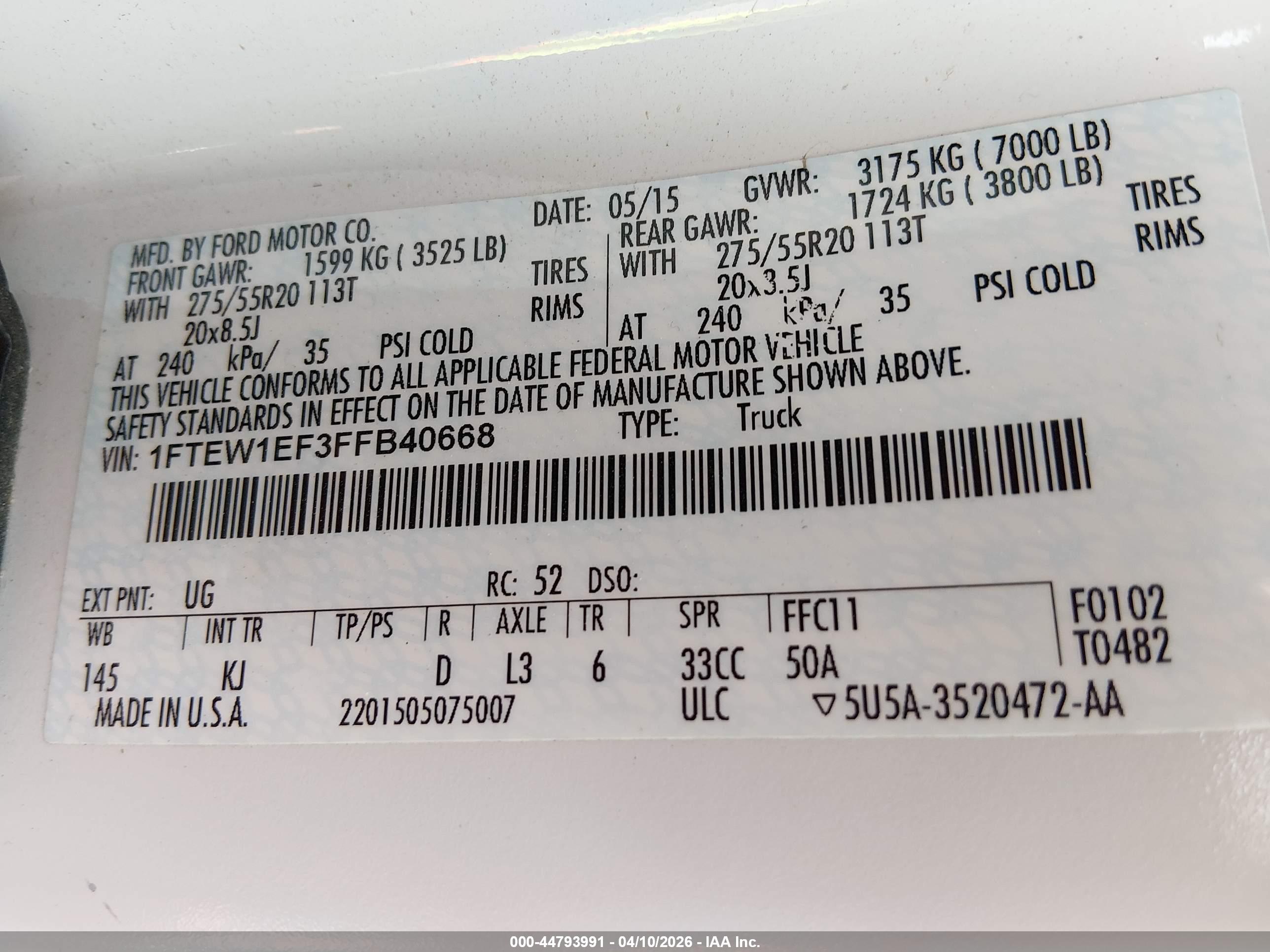 FORD F-150 image 9
