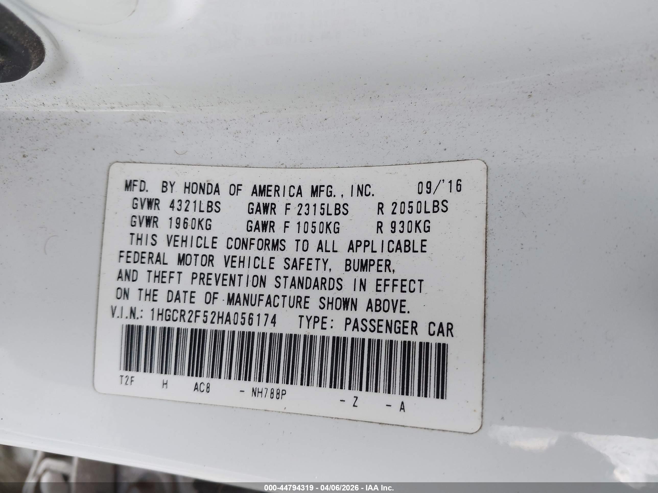 HONDA ACCORD image 9
