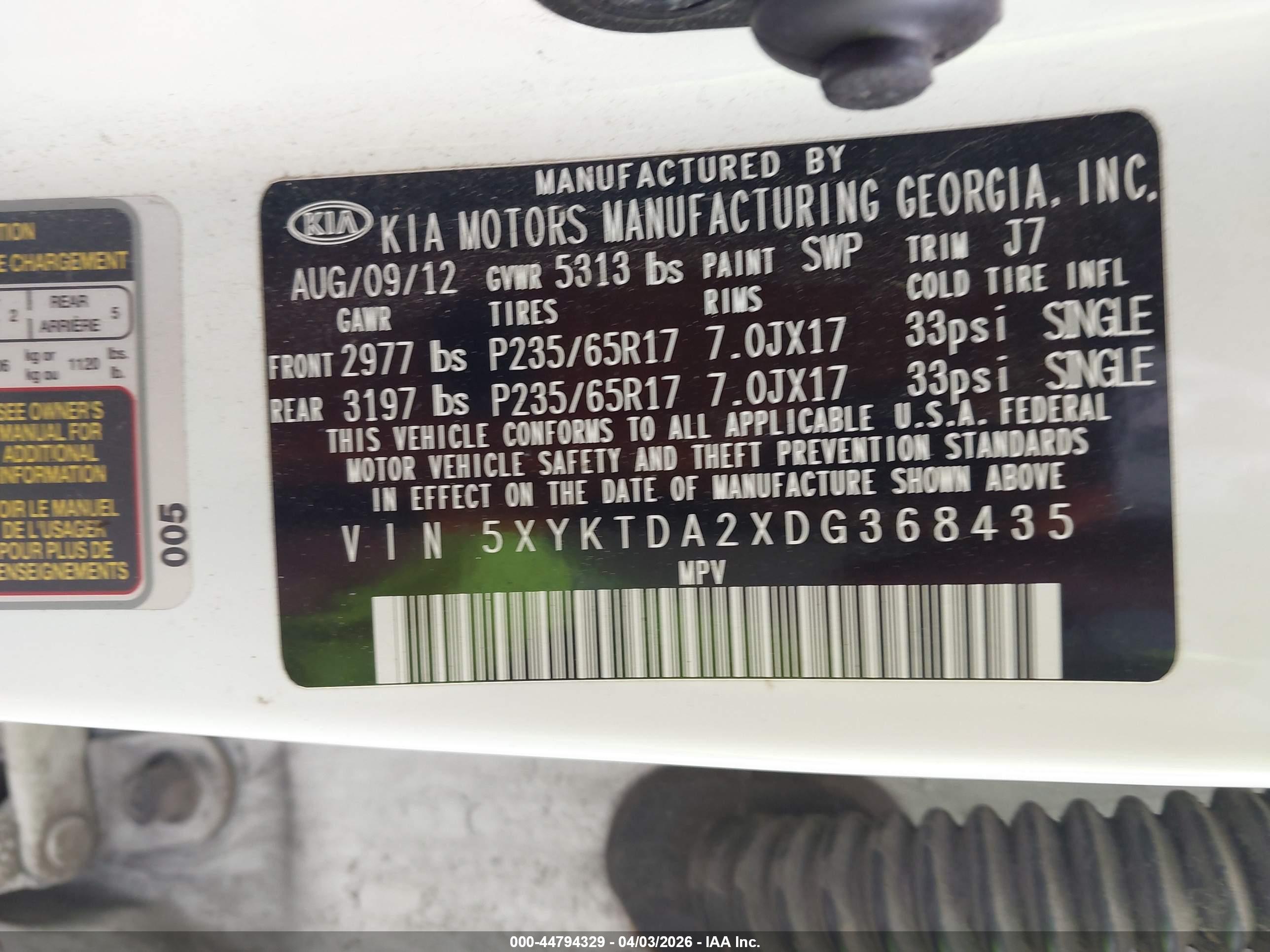 KIA SORENTO image 9