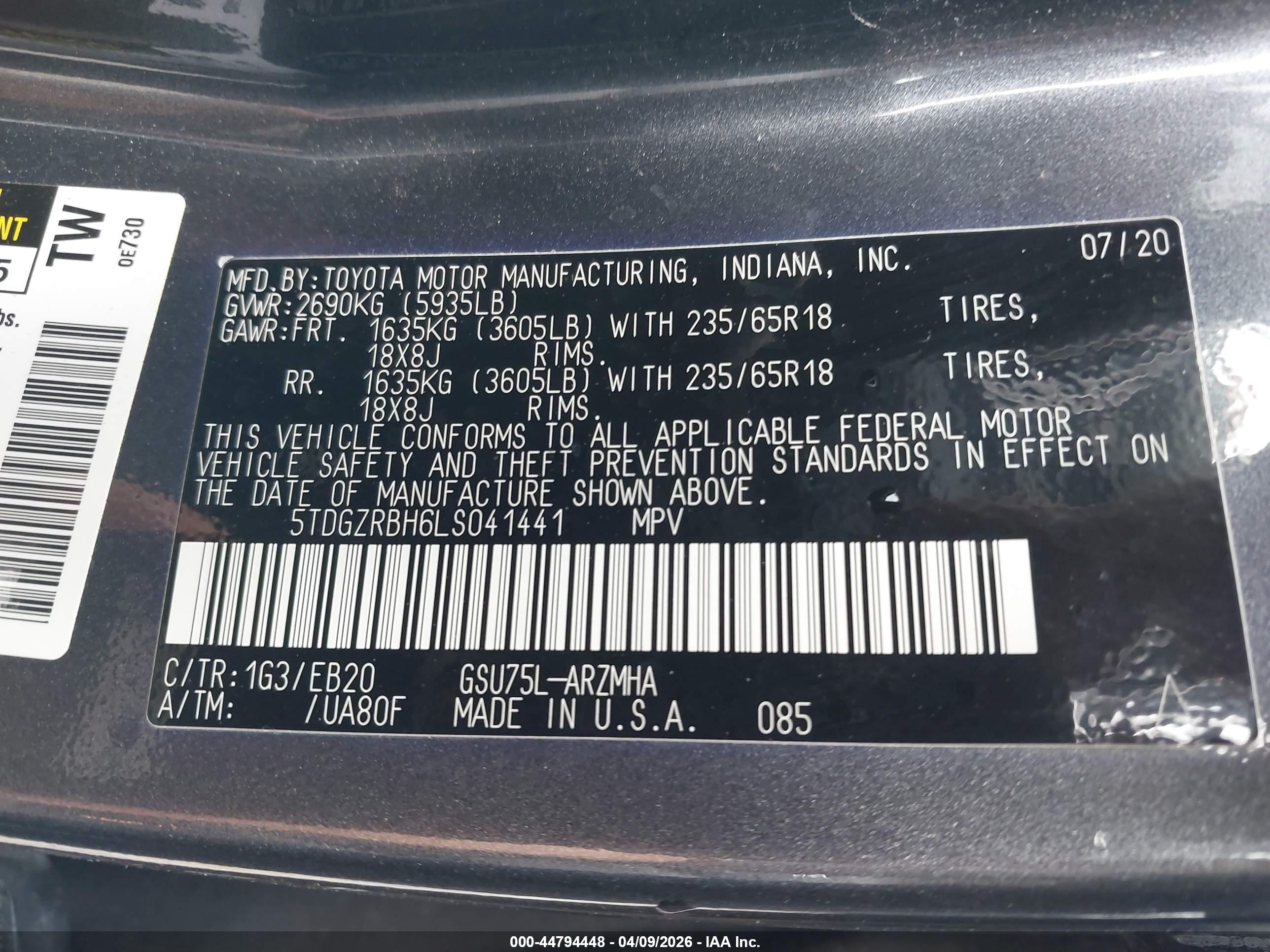 TOYOTA HIGHLANDER image 9