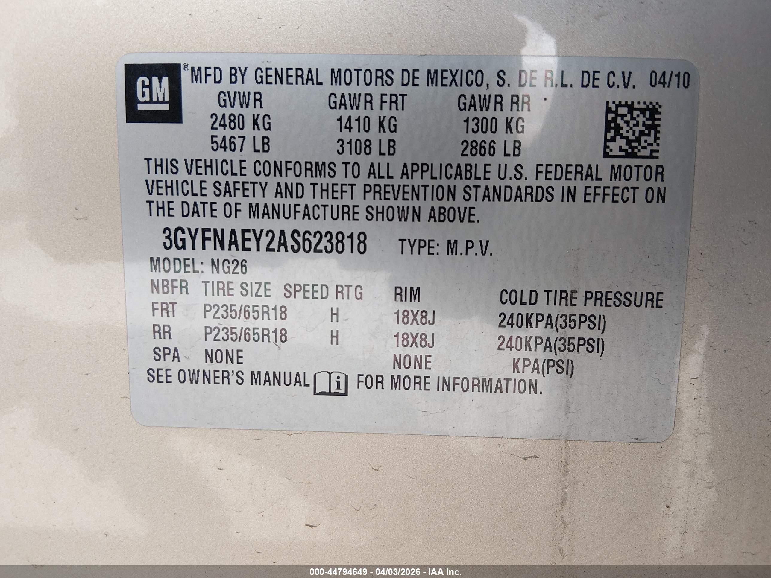 CADILLAC SRX image 9