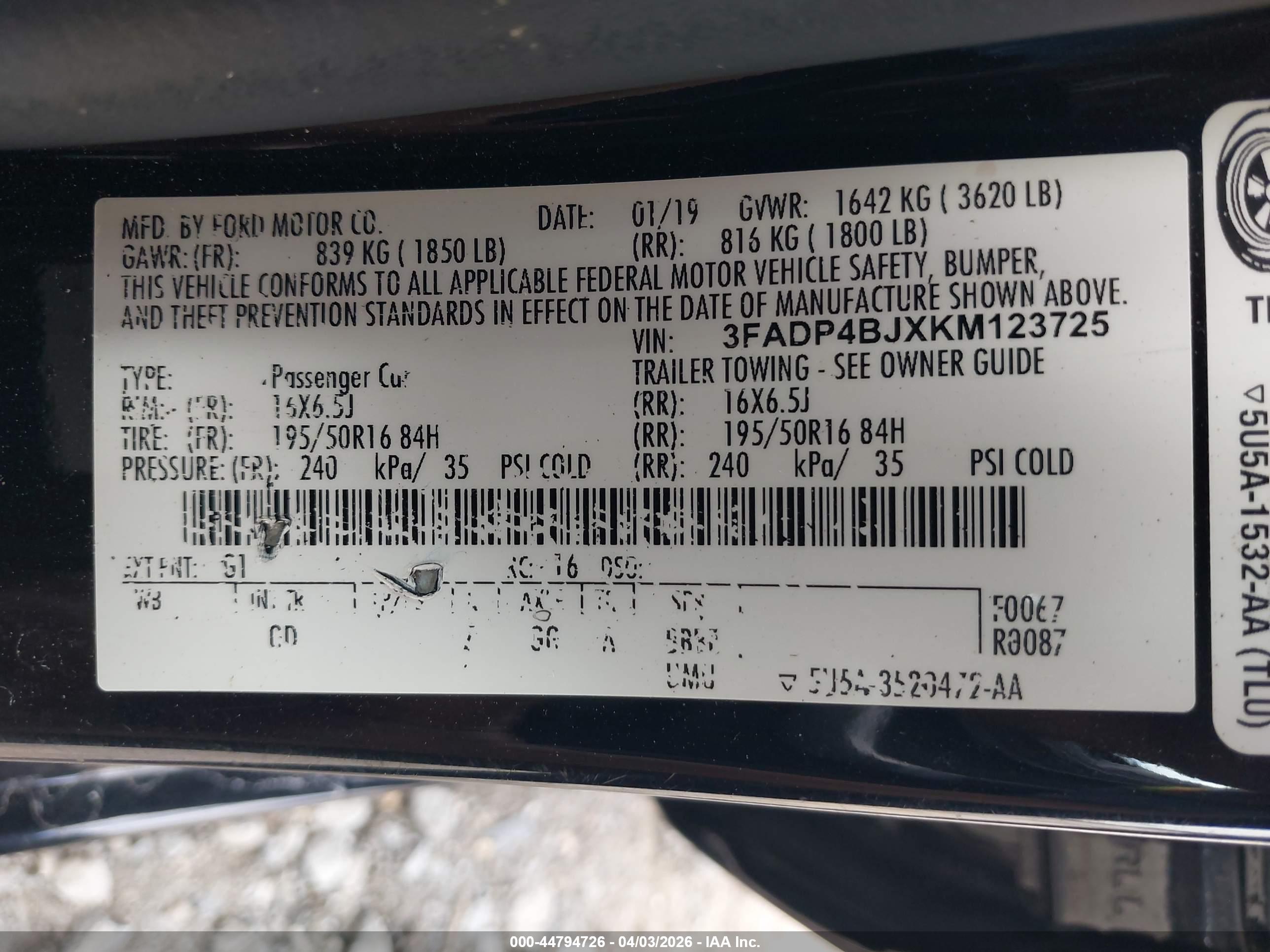 FORD FIESTA image 9