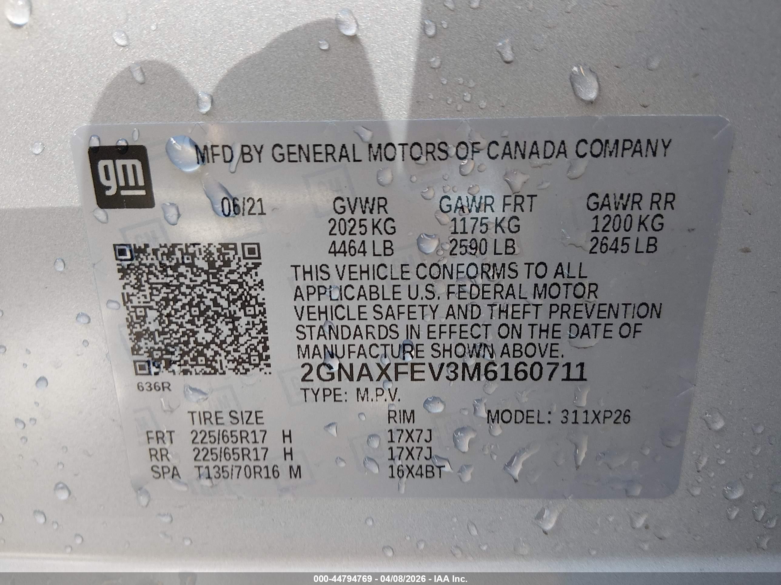 CHEVROLET EQUINOX image 9