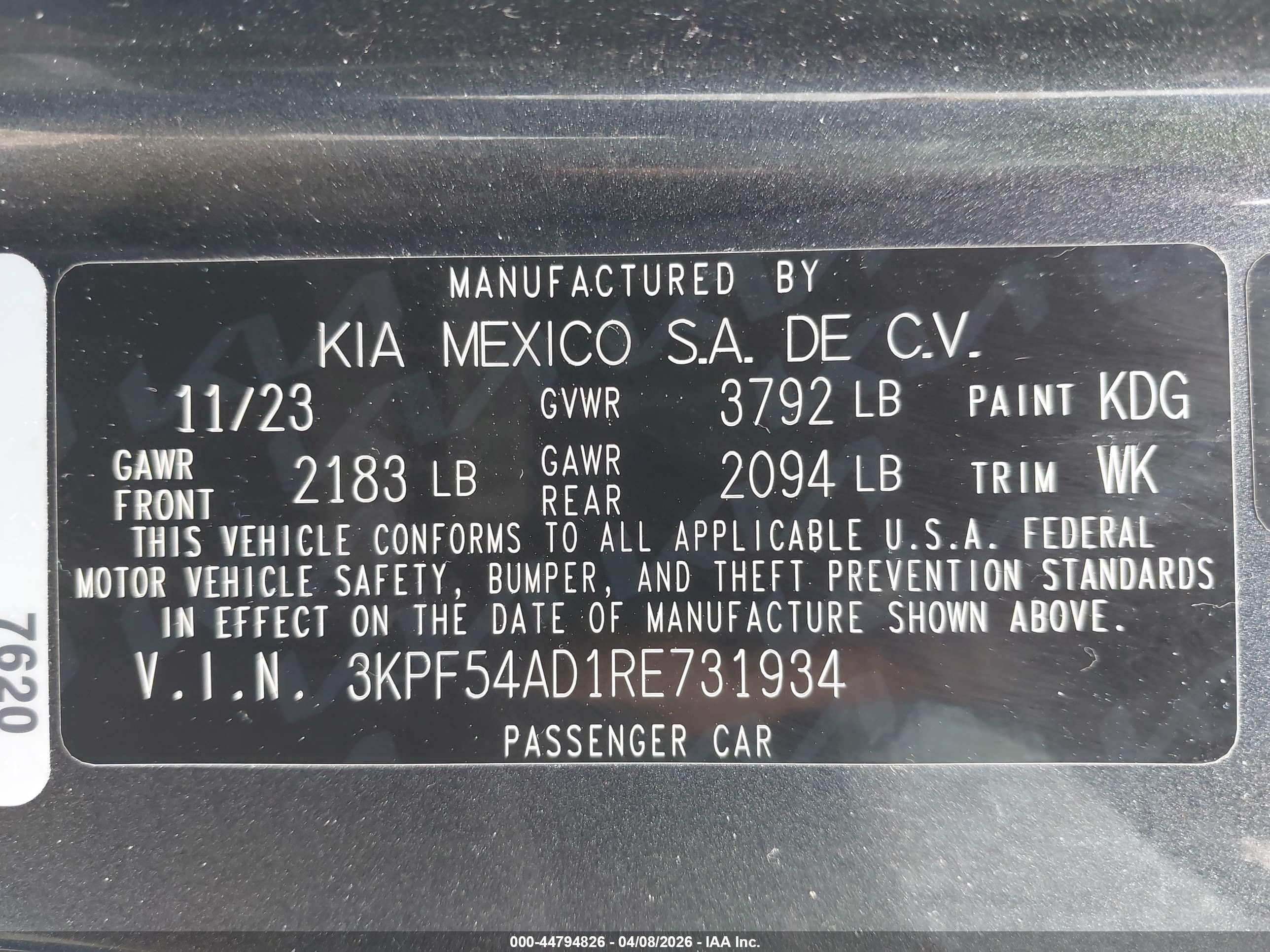 KIA FORTE image 9
