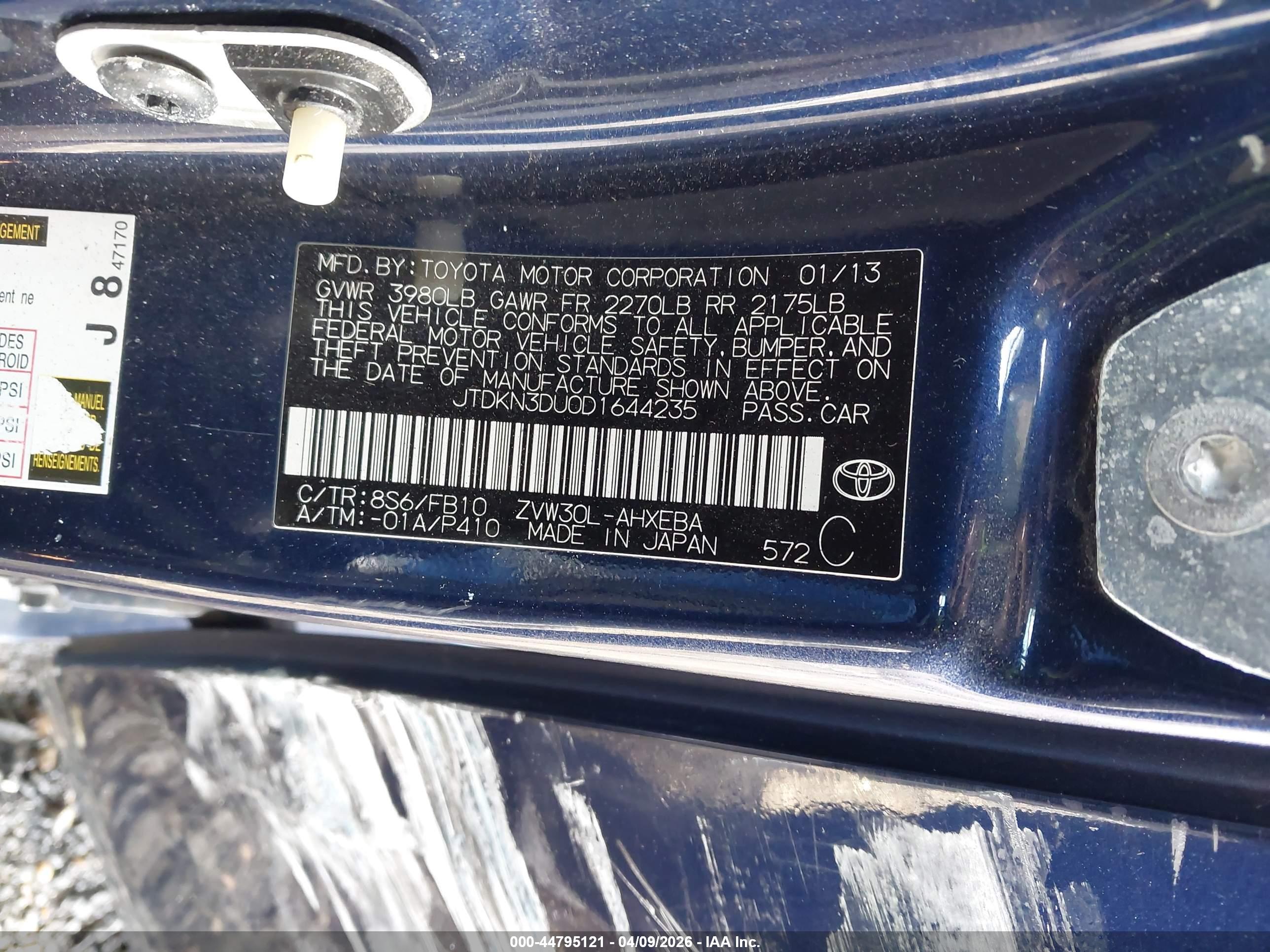TOYOTA PRIUS image 9