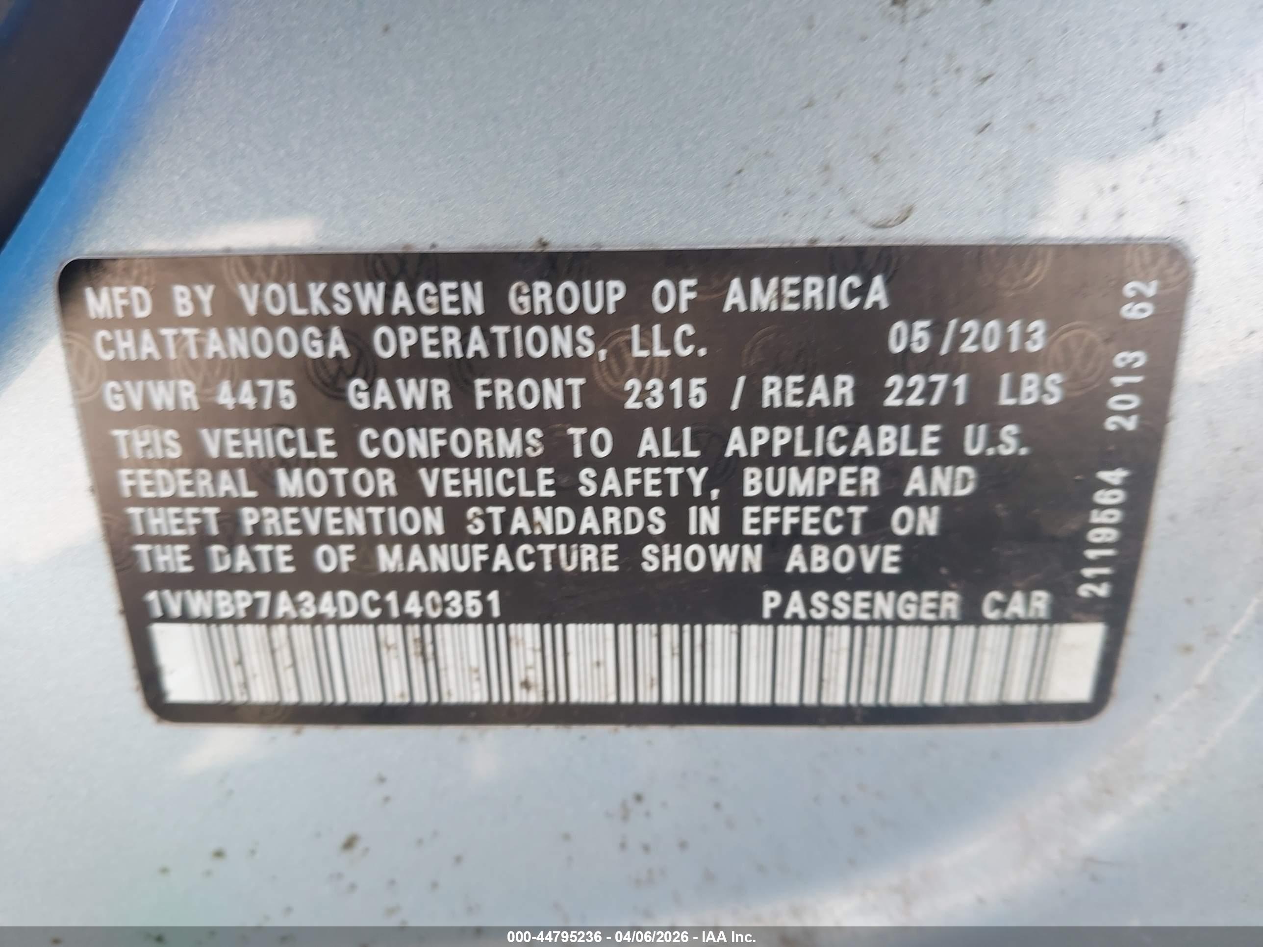 VOLKSWAGEN PASSAT image 9