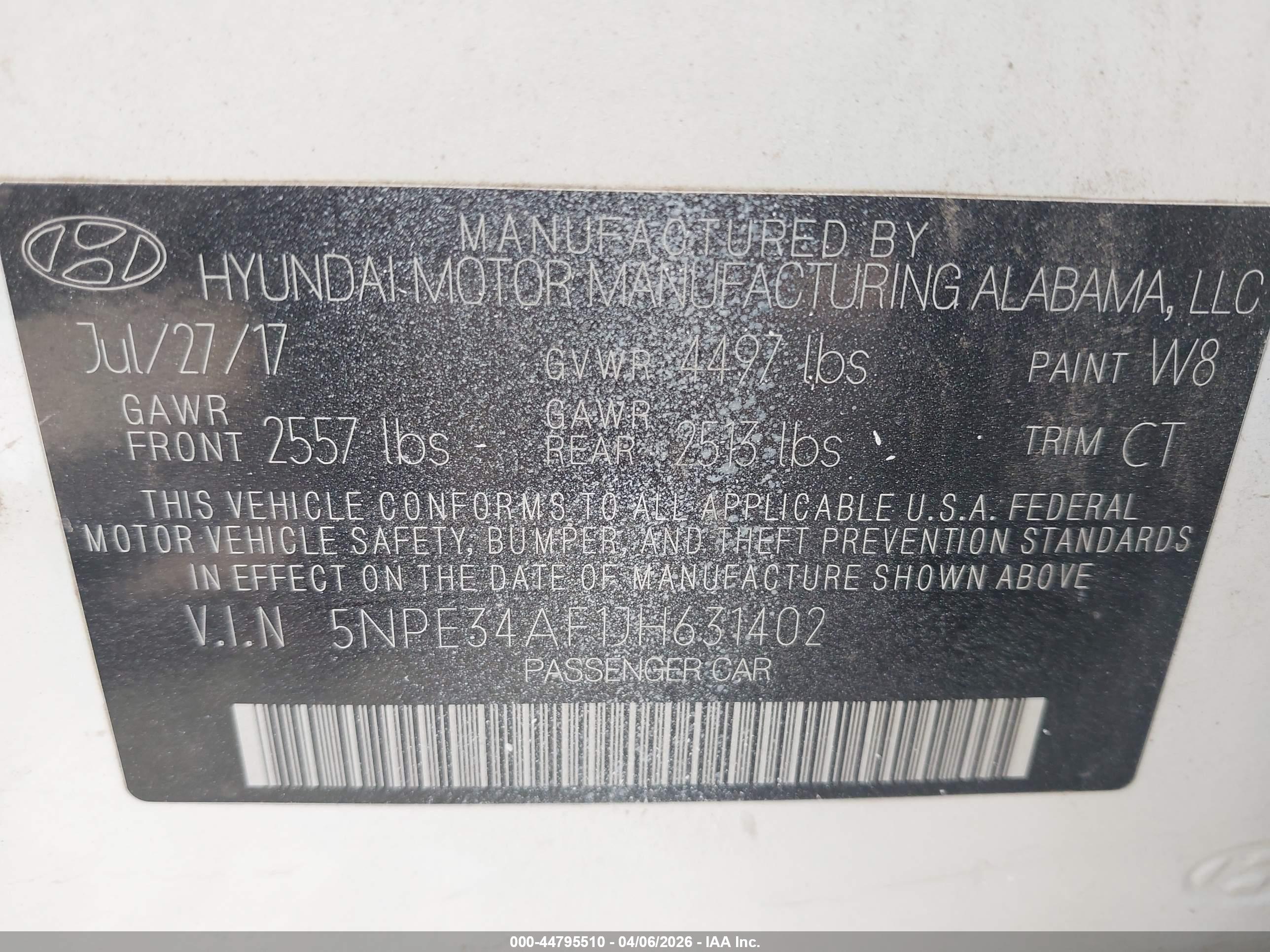 HYUNDAI SONATA image 9
