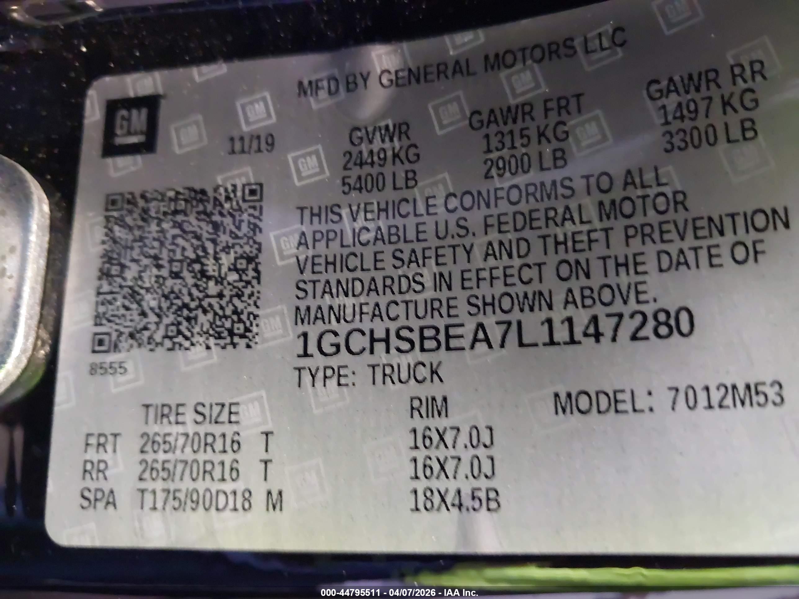 CHEVROLET COLORADO image 9