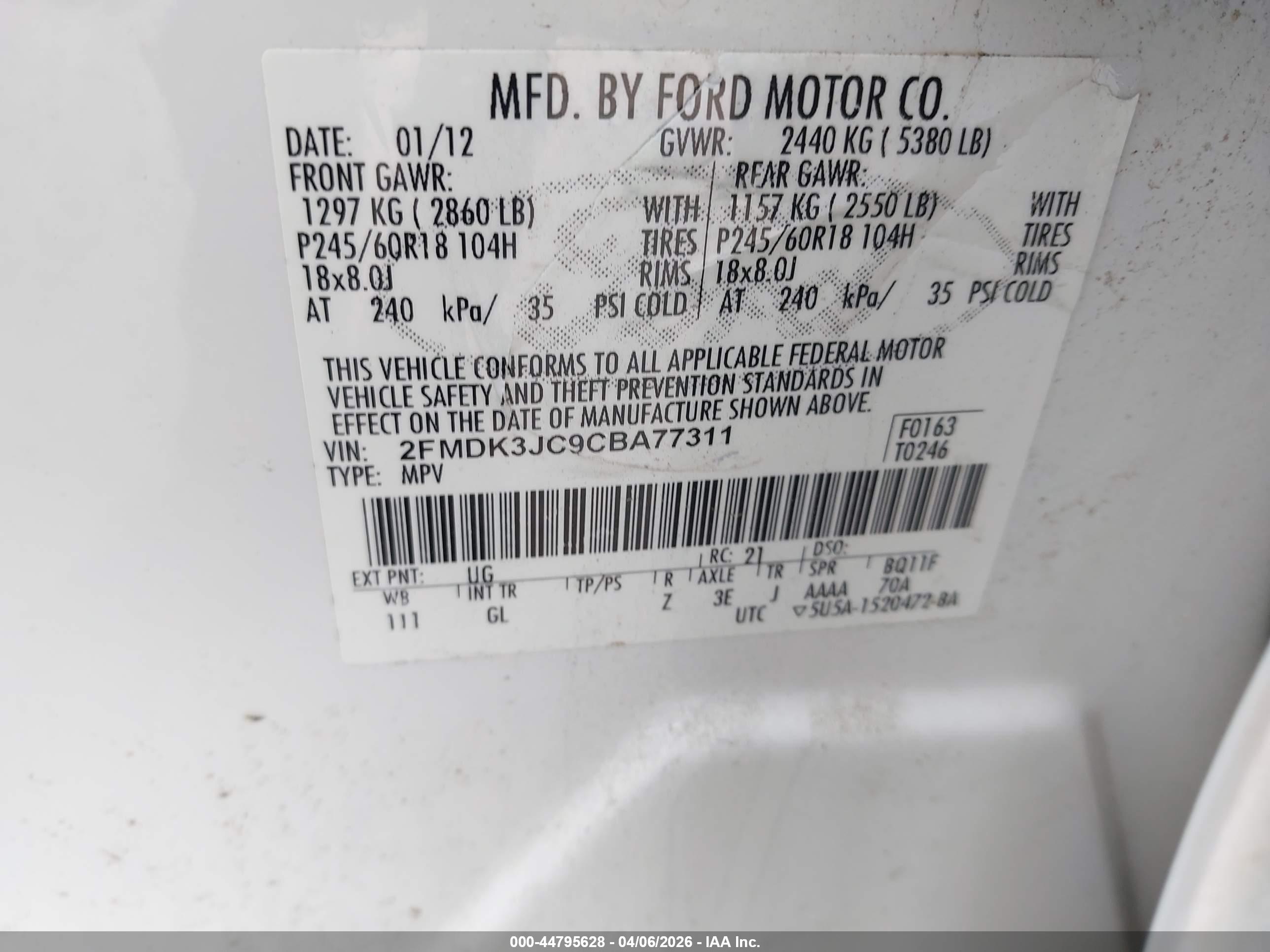 FORD EDGE image 9