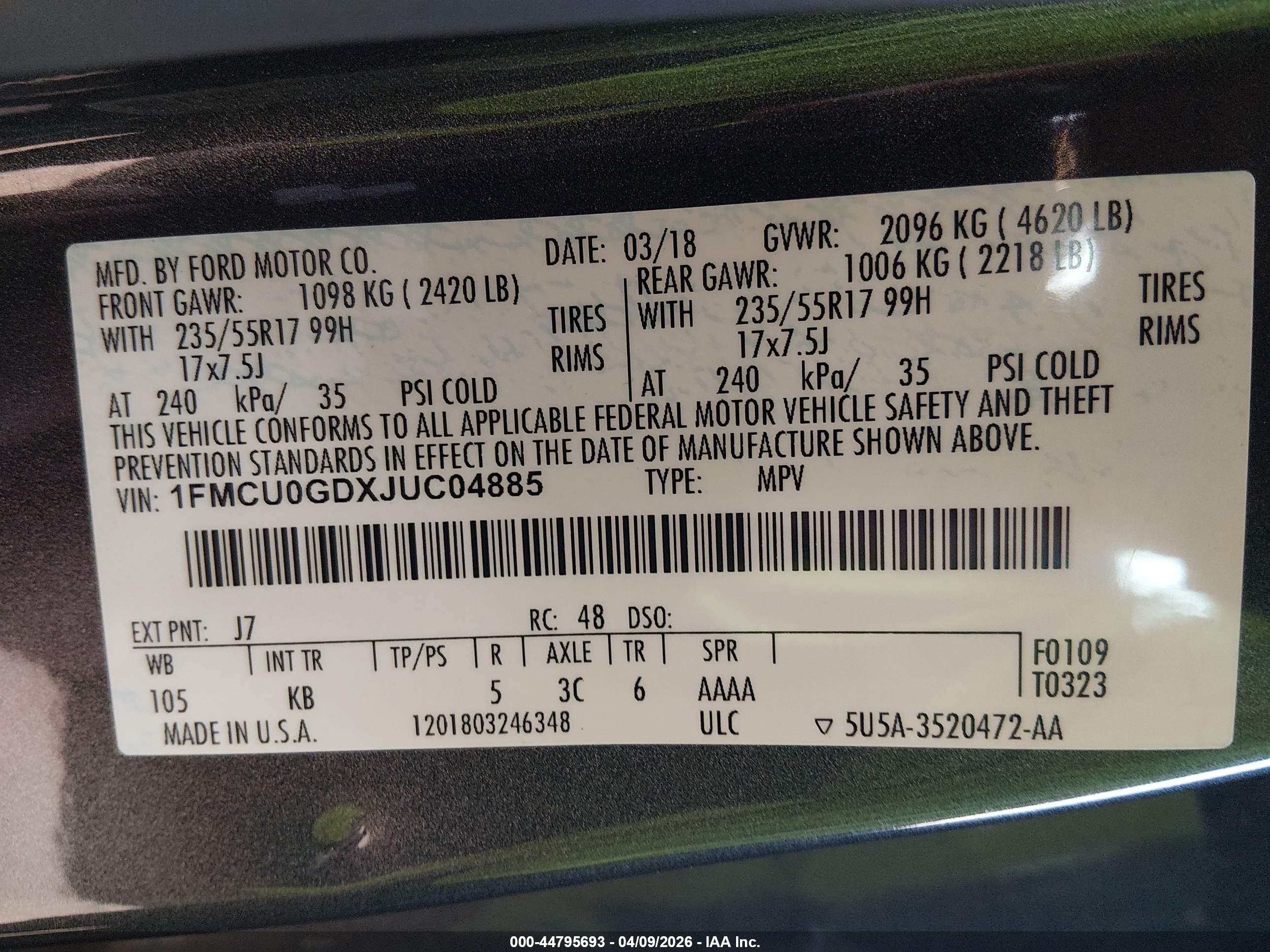 FORD ESCAPE image 9