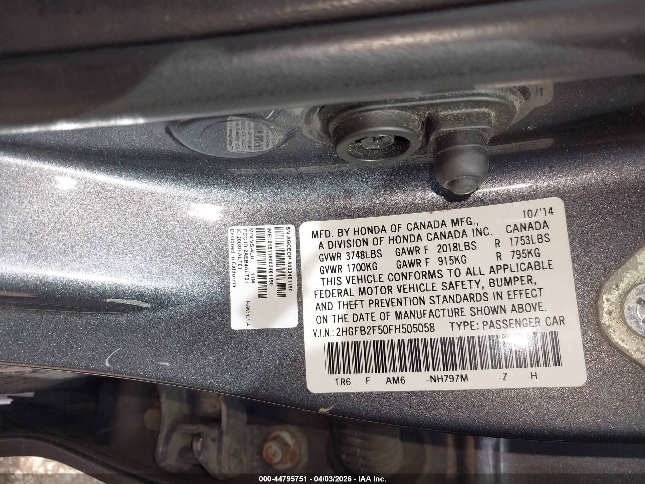HONDA CIVIC image 9
