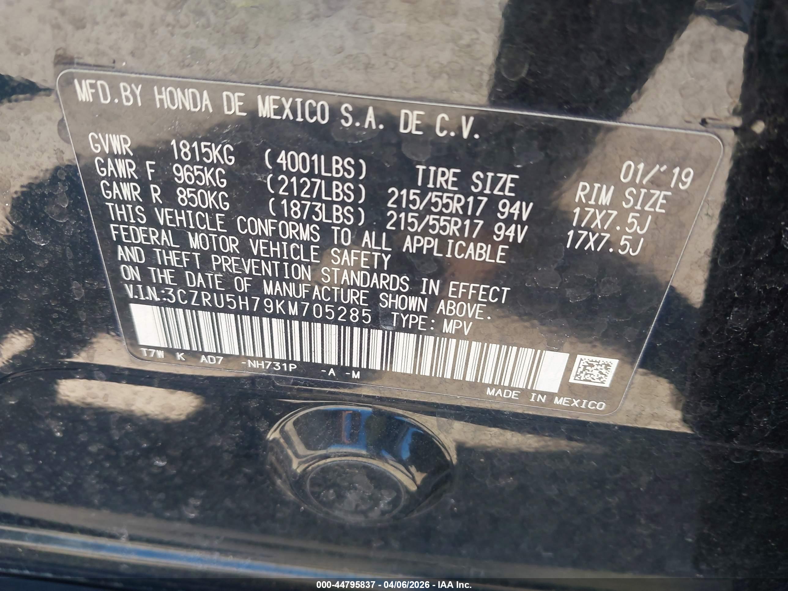 HONDA HR-V image 9