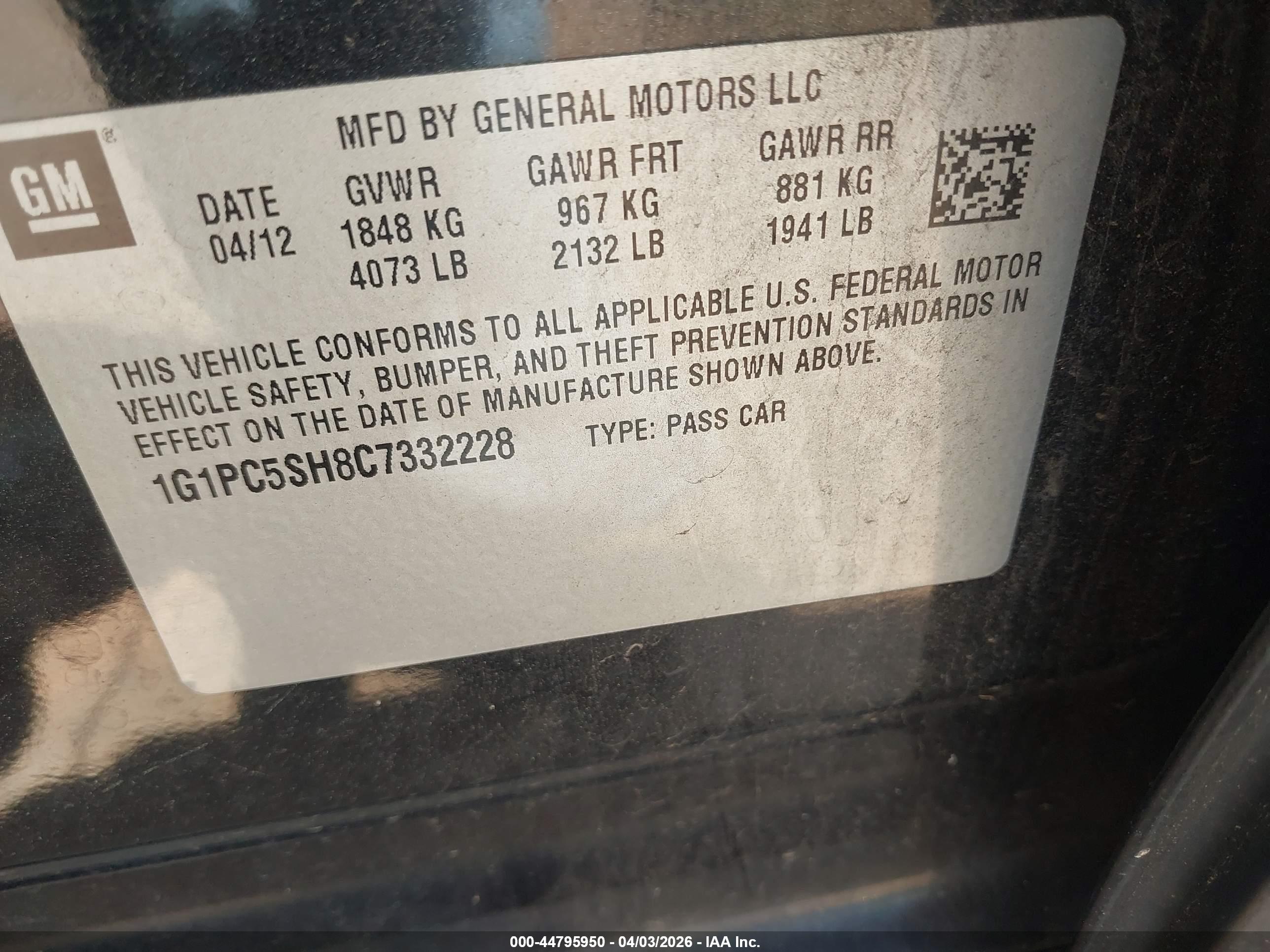 CHEVROLET CRUZE image 9