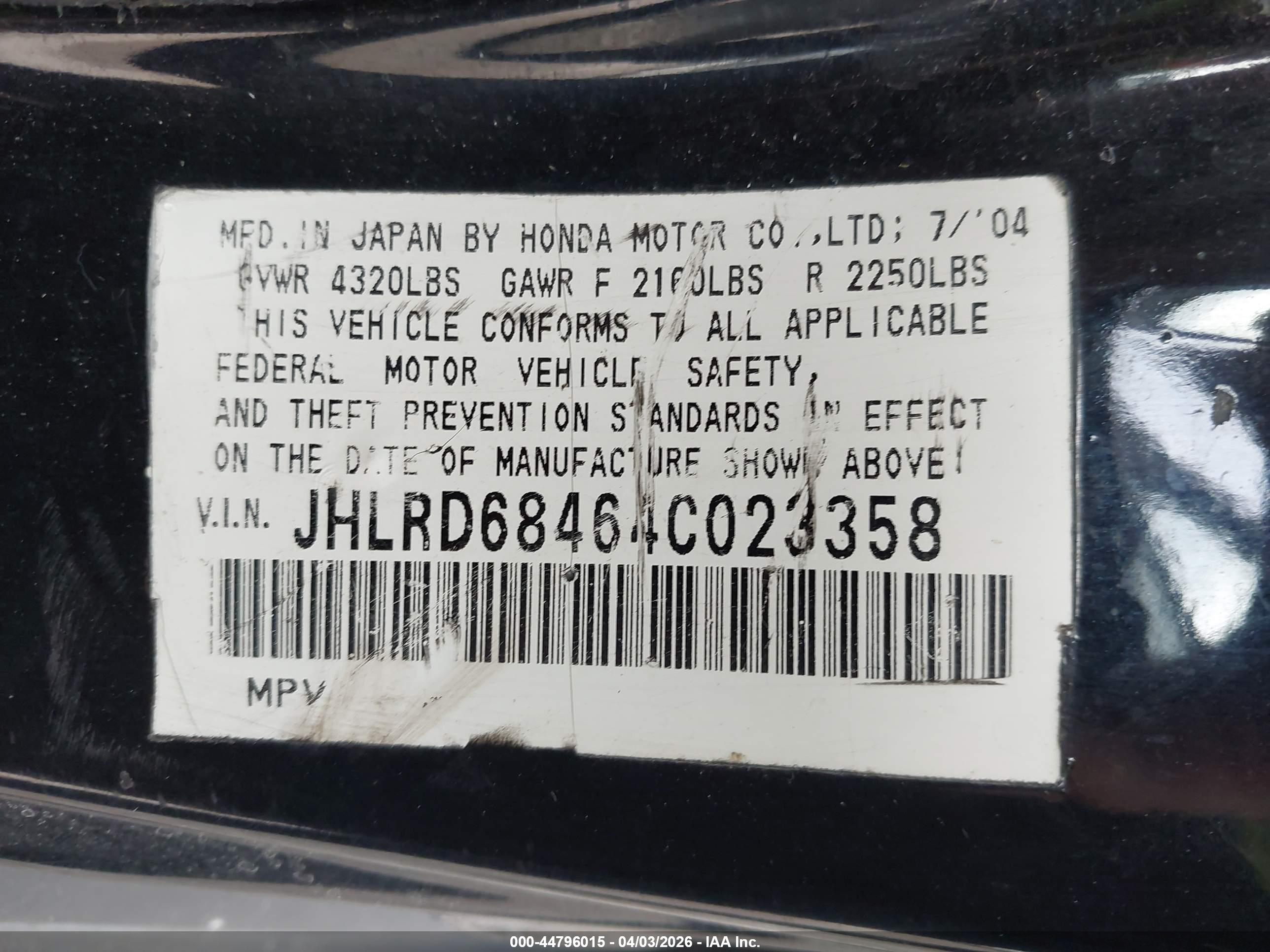 HONDA CR-V image 9