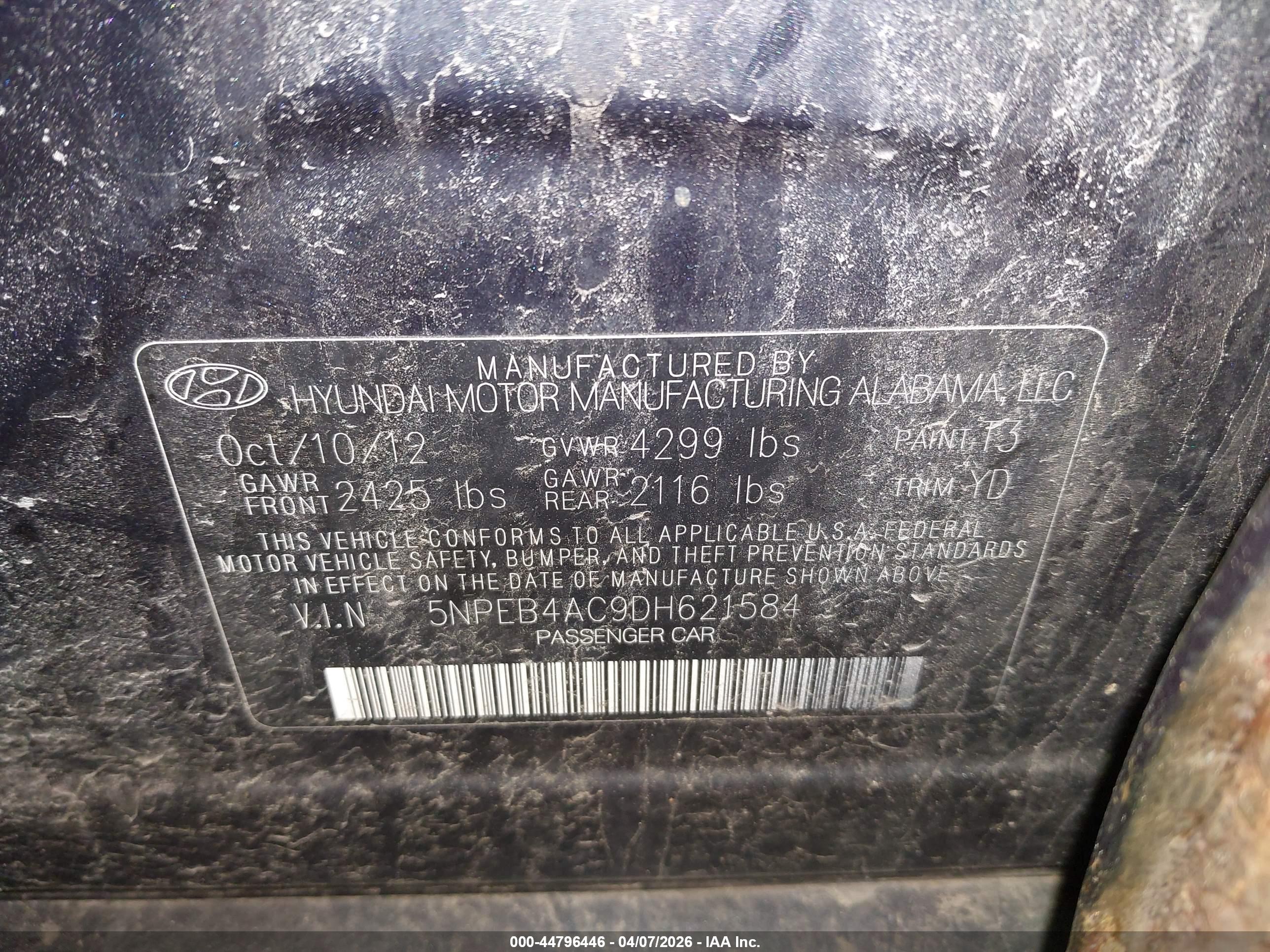 HYUNDAI SONATA image 9