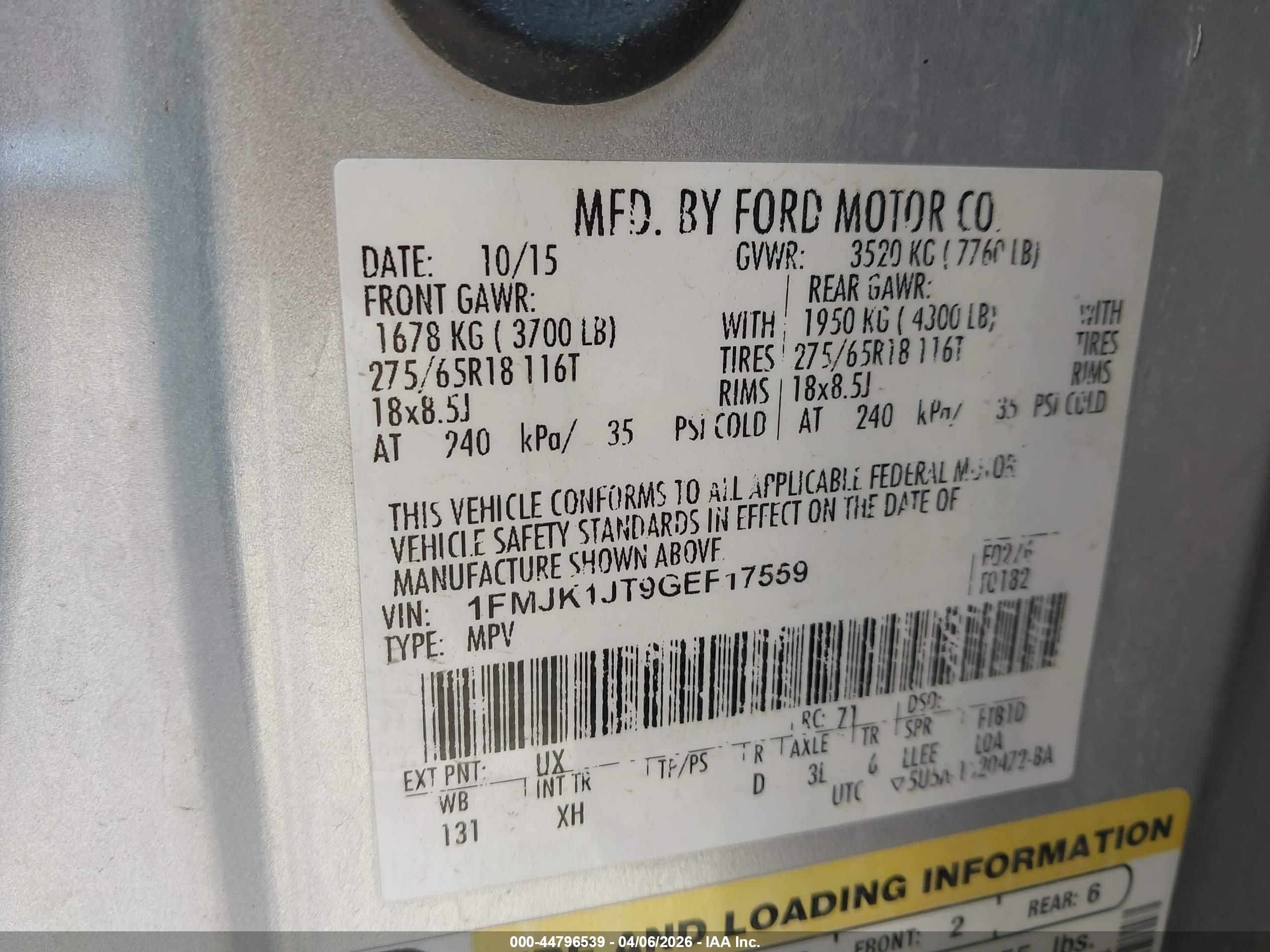 FORD EXPEDITION image 9