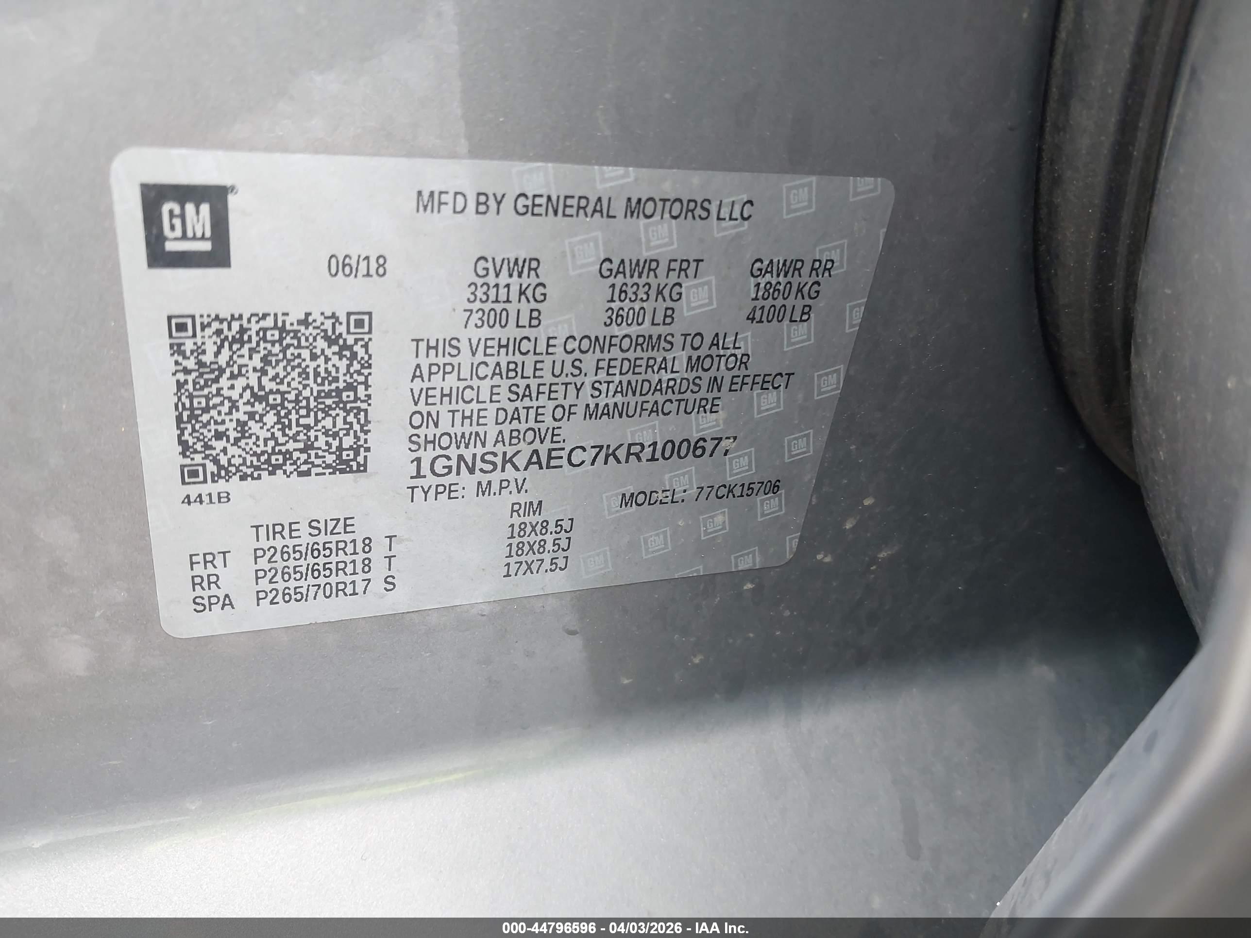 CHEVROLET TAHOE image 9