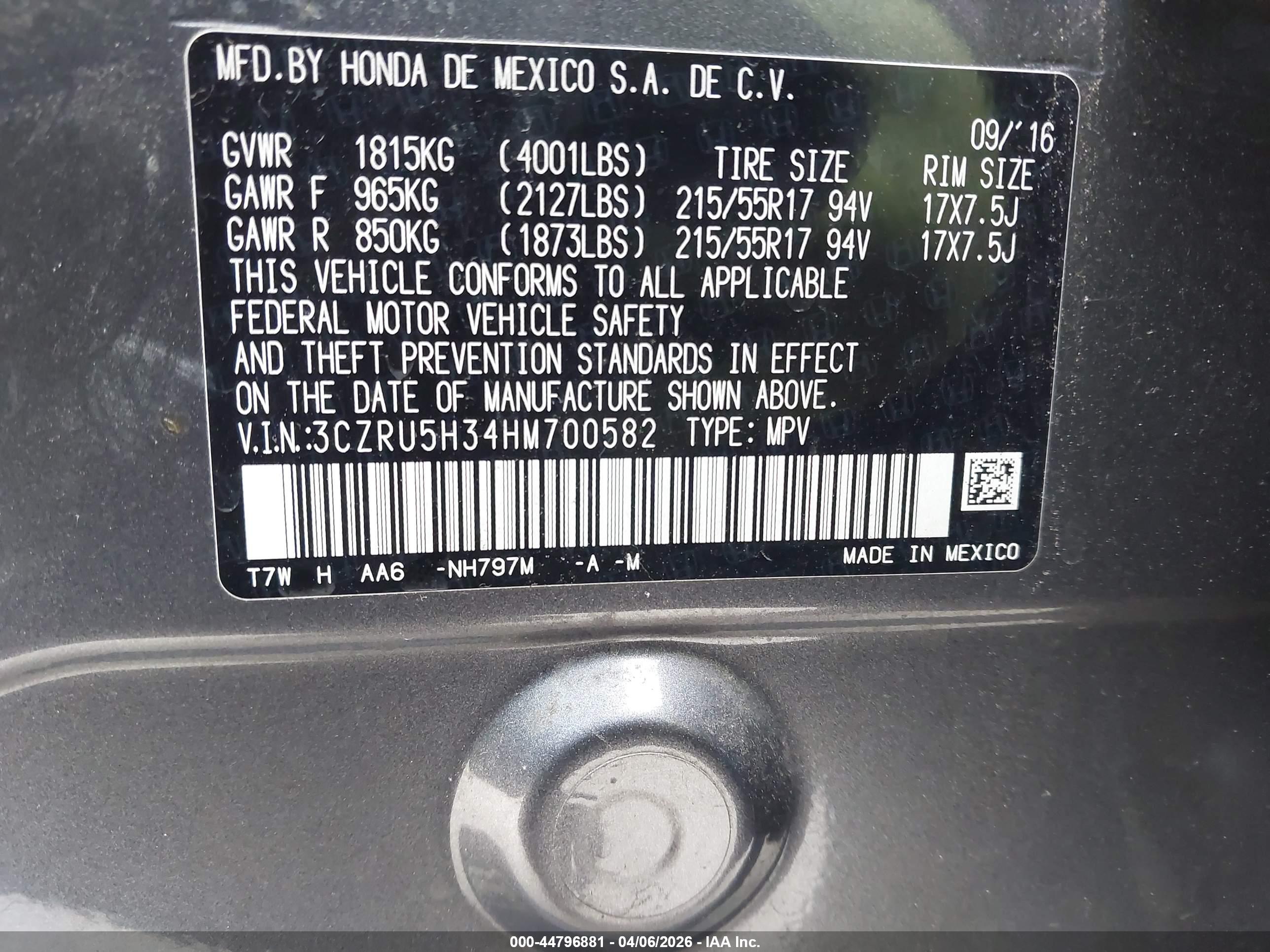 HONDA HR-V image 9