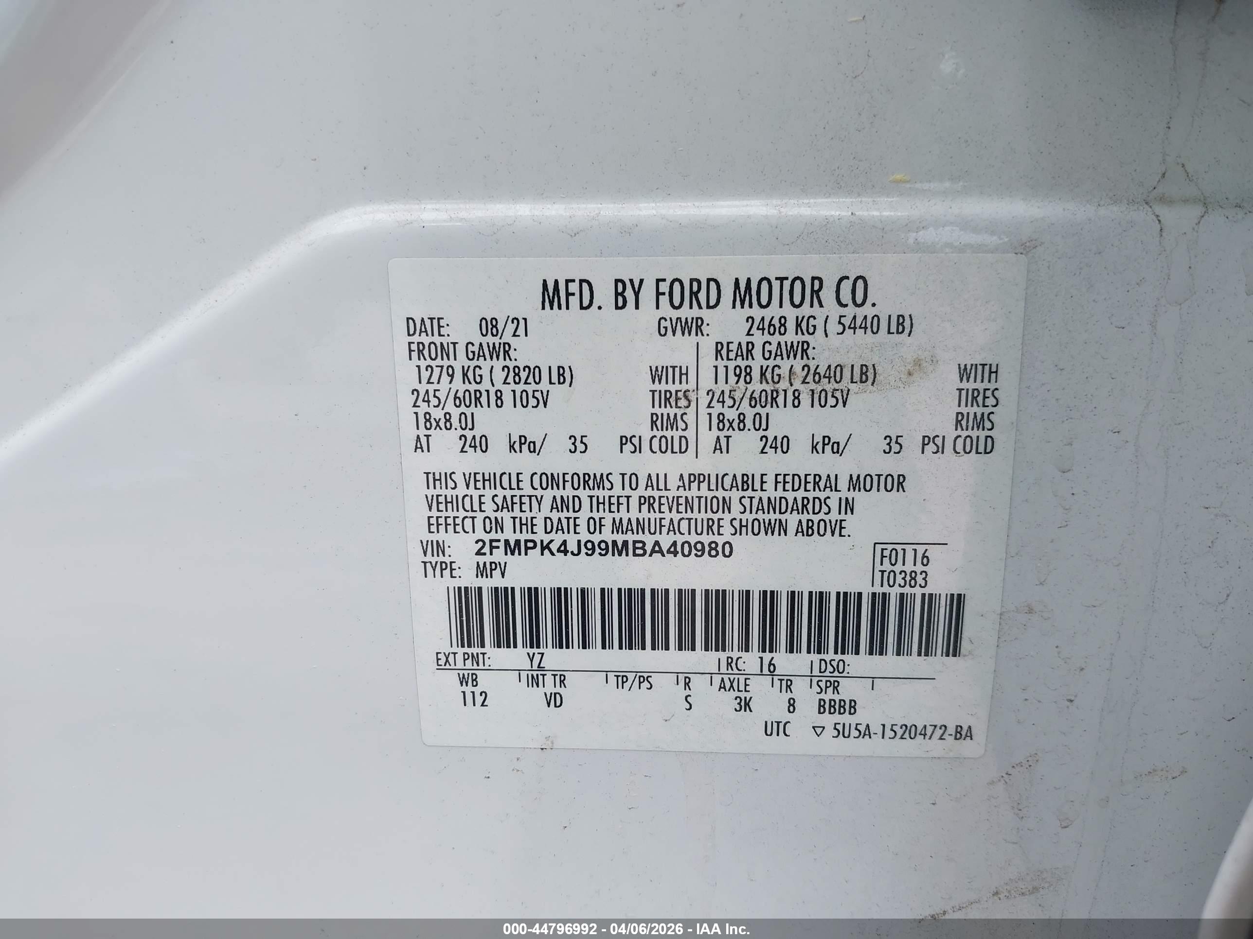FORD EDGE image 9