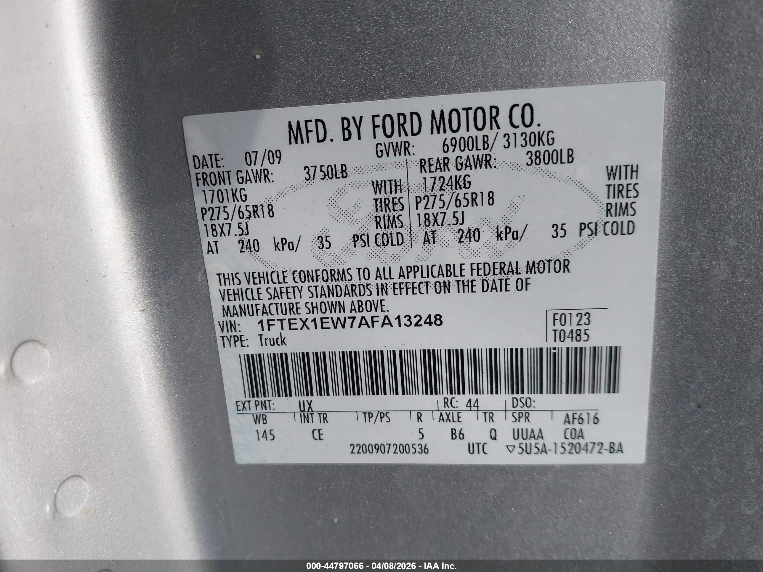 FORD F-150 image 9