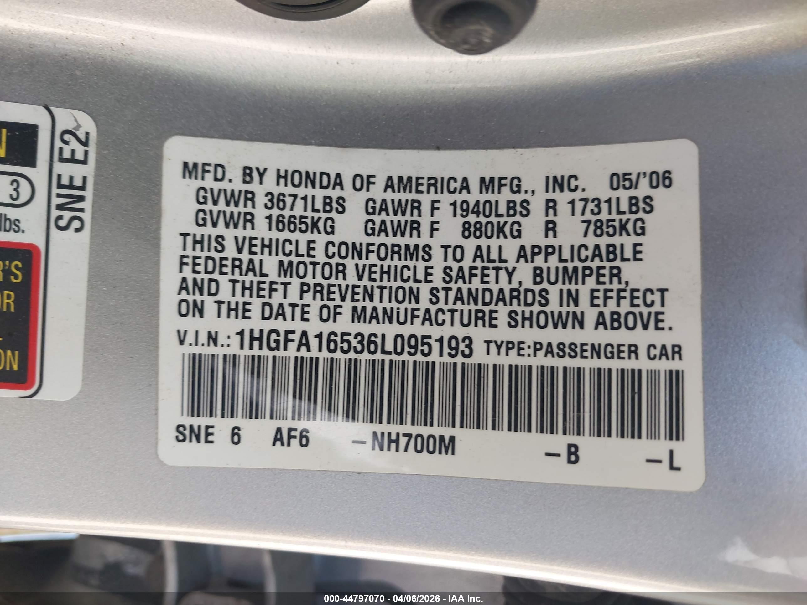 HONDA CIVIC image 9