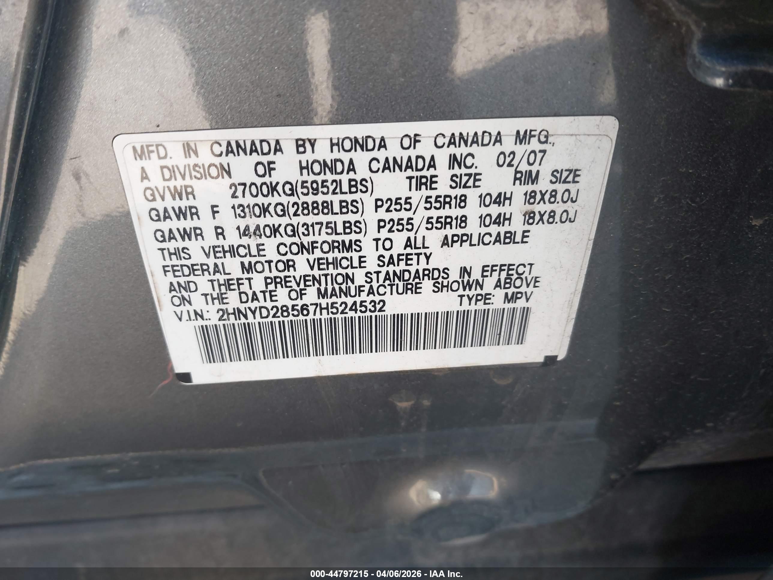 ACURA MDX image 9