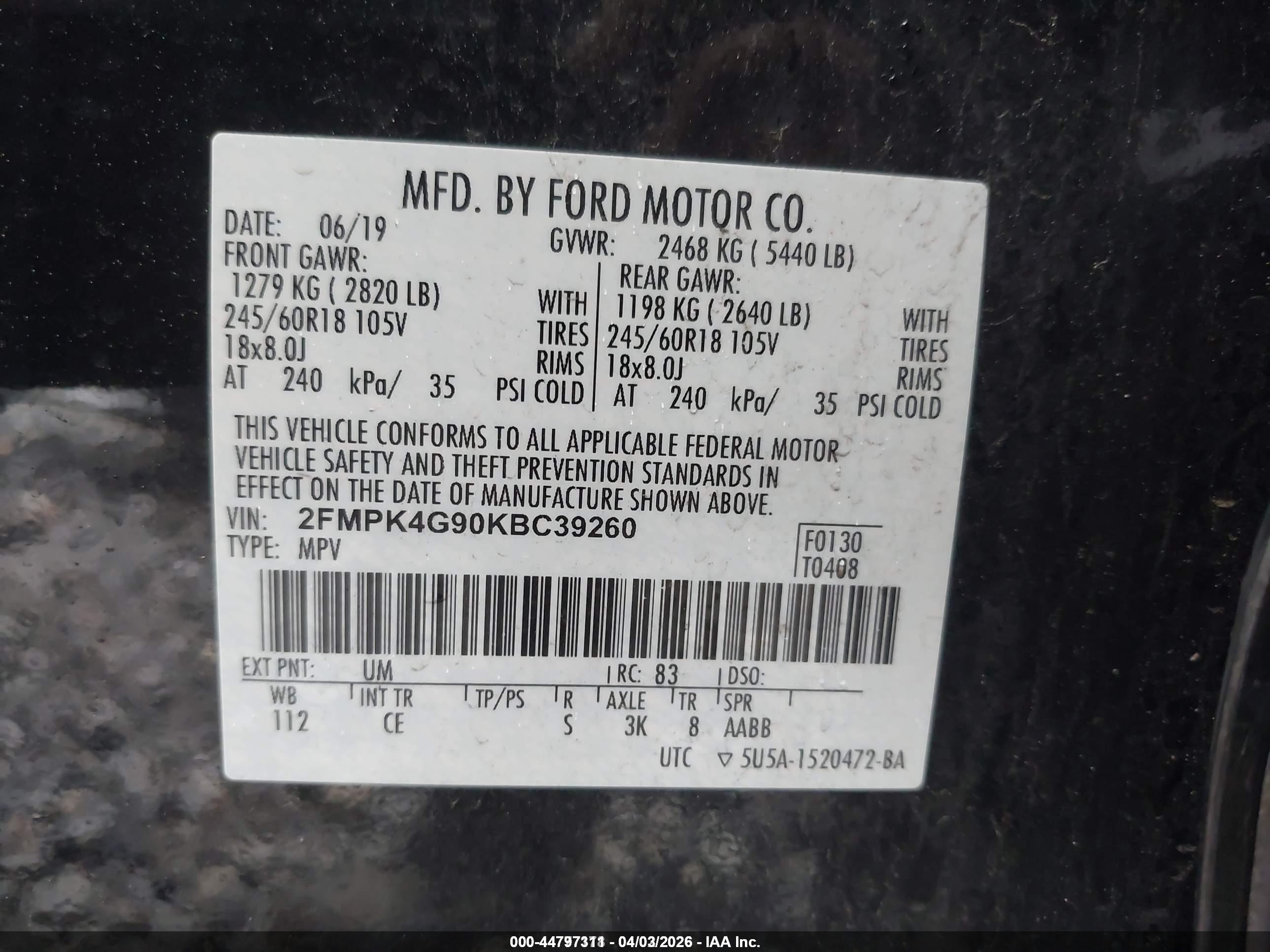FORD EDGE image 9