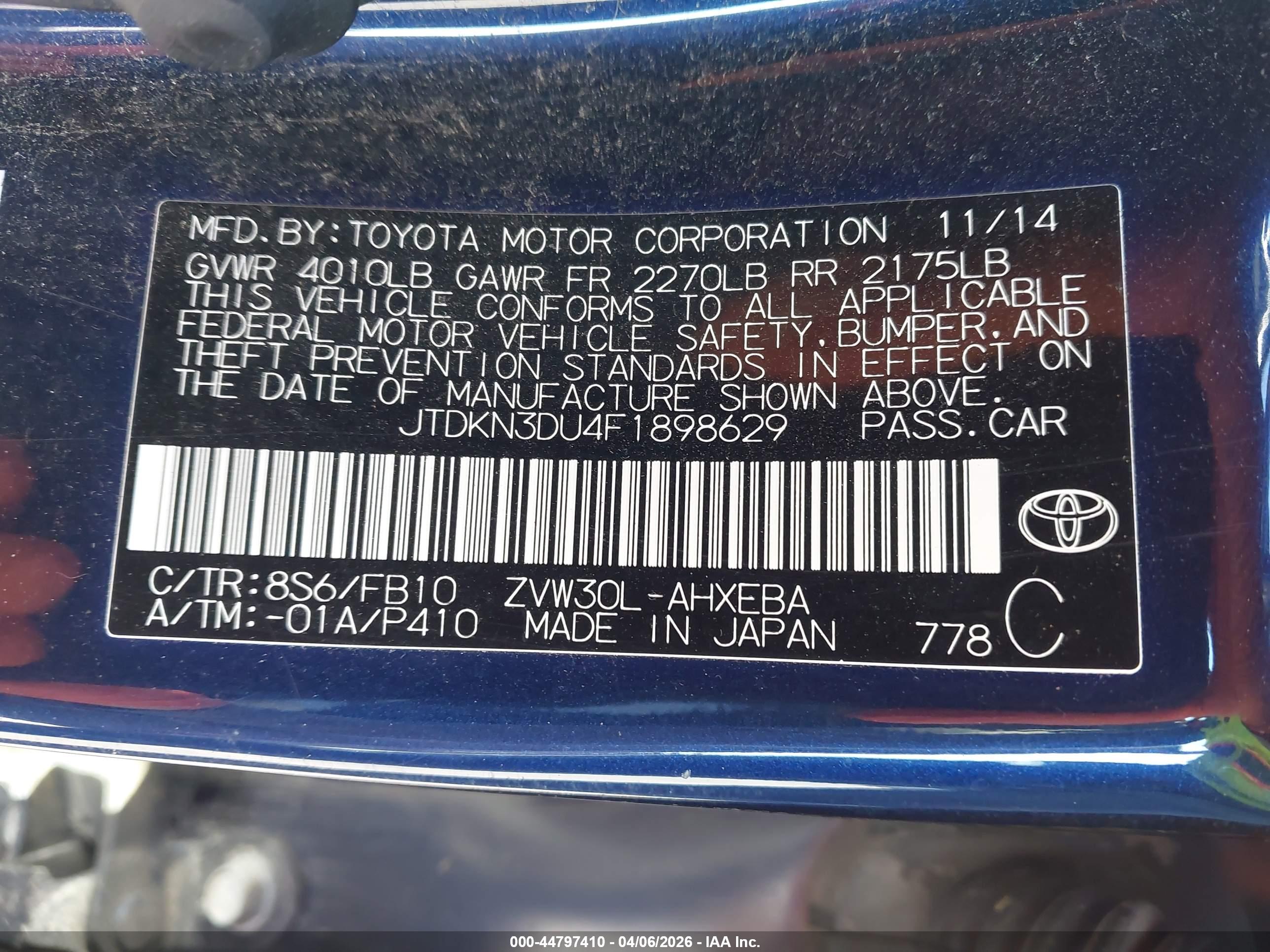 TOYOTA PRIUS image 9