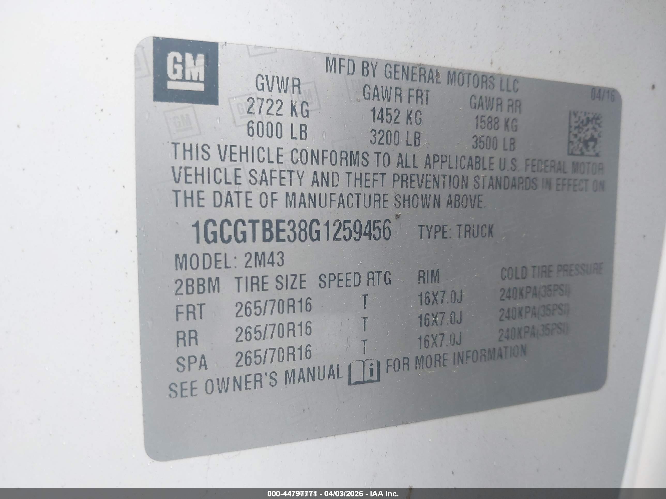 CHEVROLET COLORADO image 9
