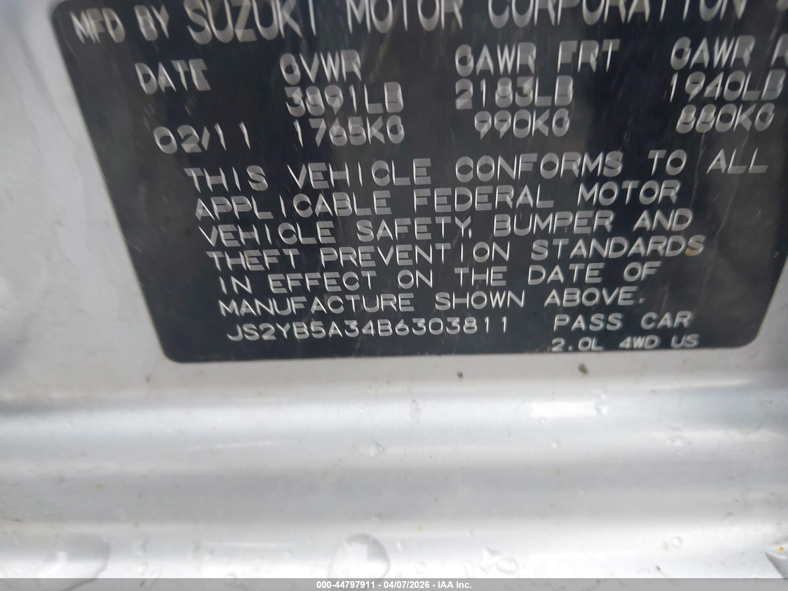 SUZUKI SX4 image 9