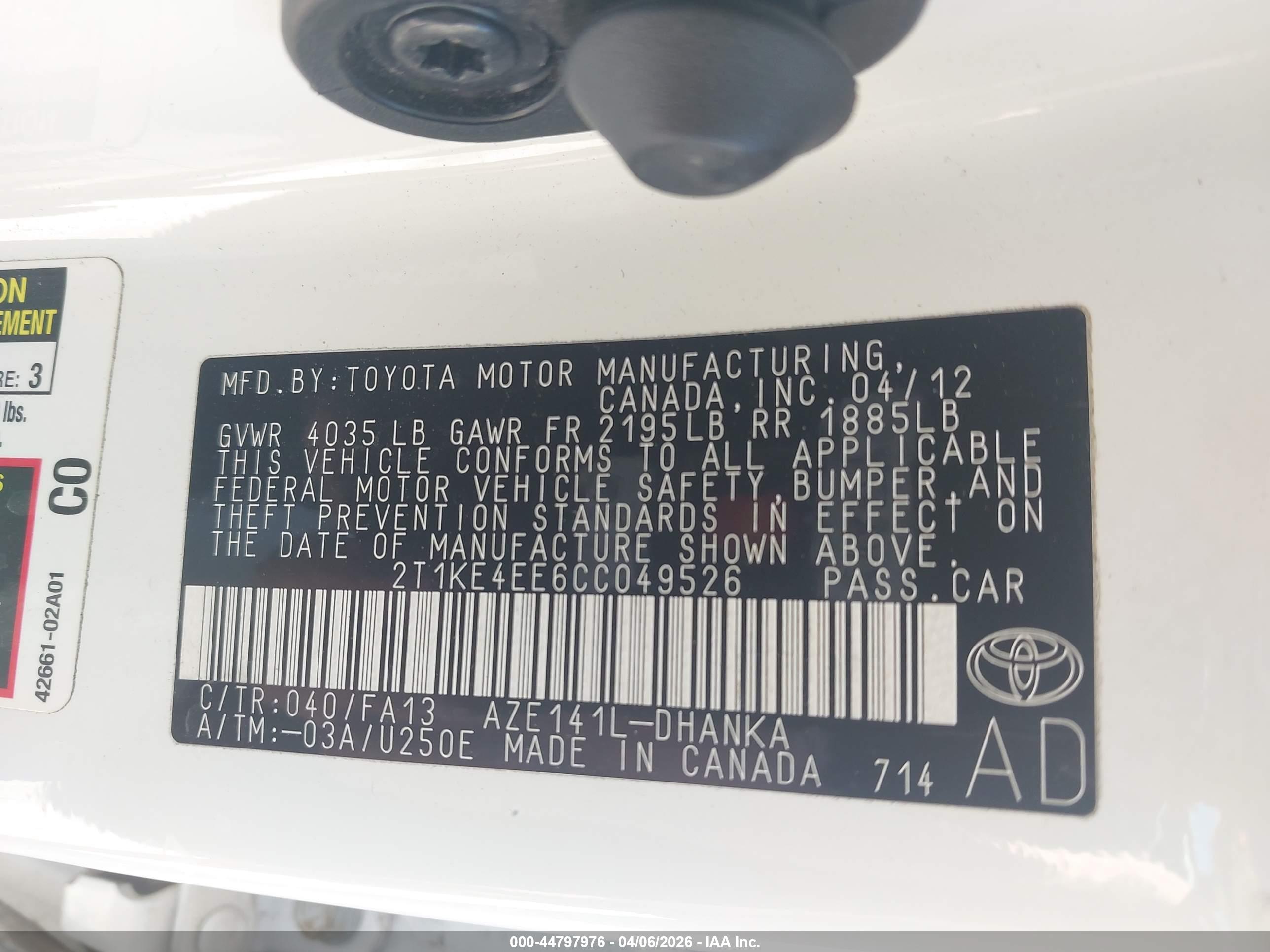 TOYOTA MATRIX image 9