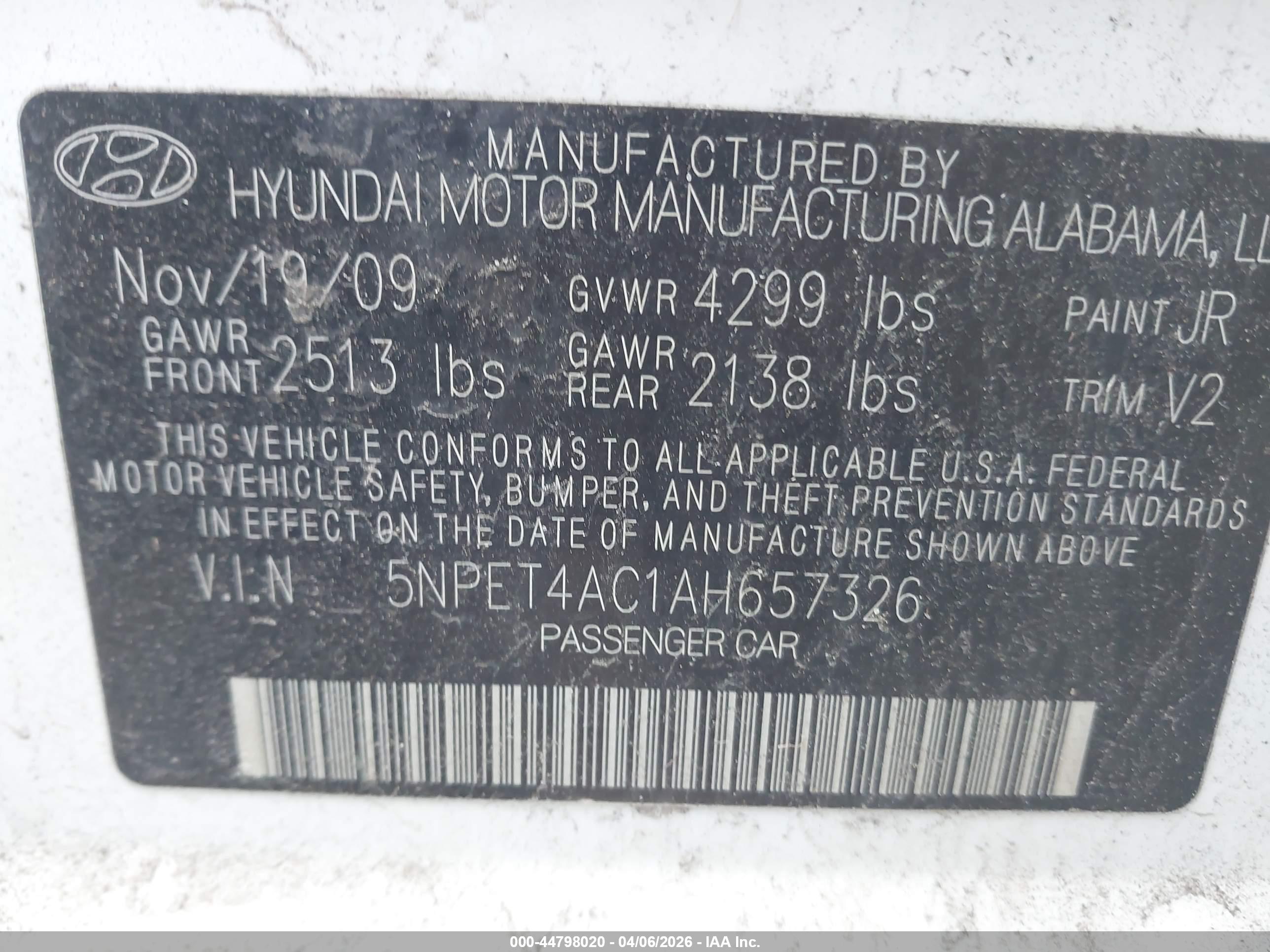 HYUNDAI SONATA image 9