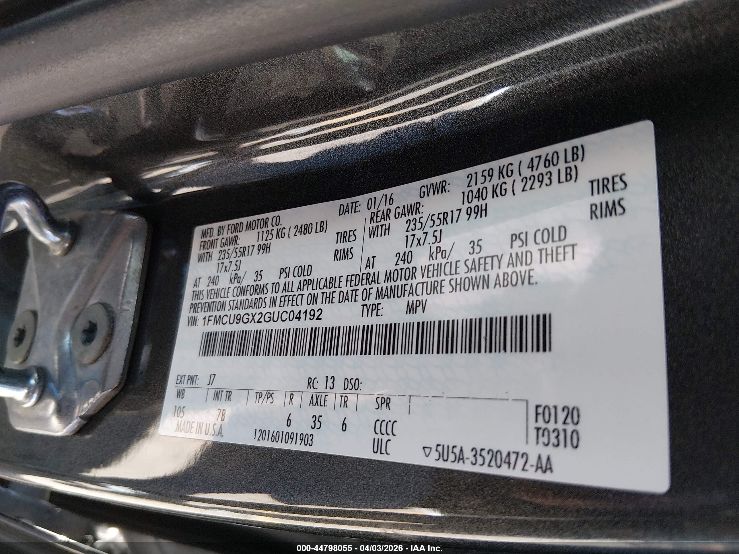 FORD ESCAPE image 9