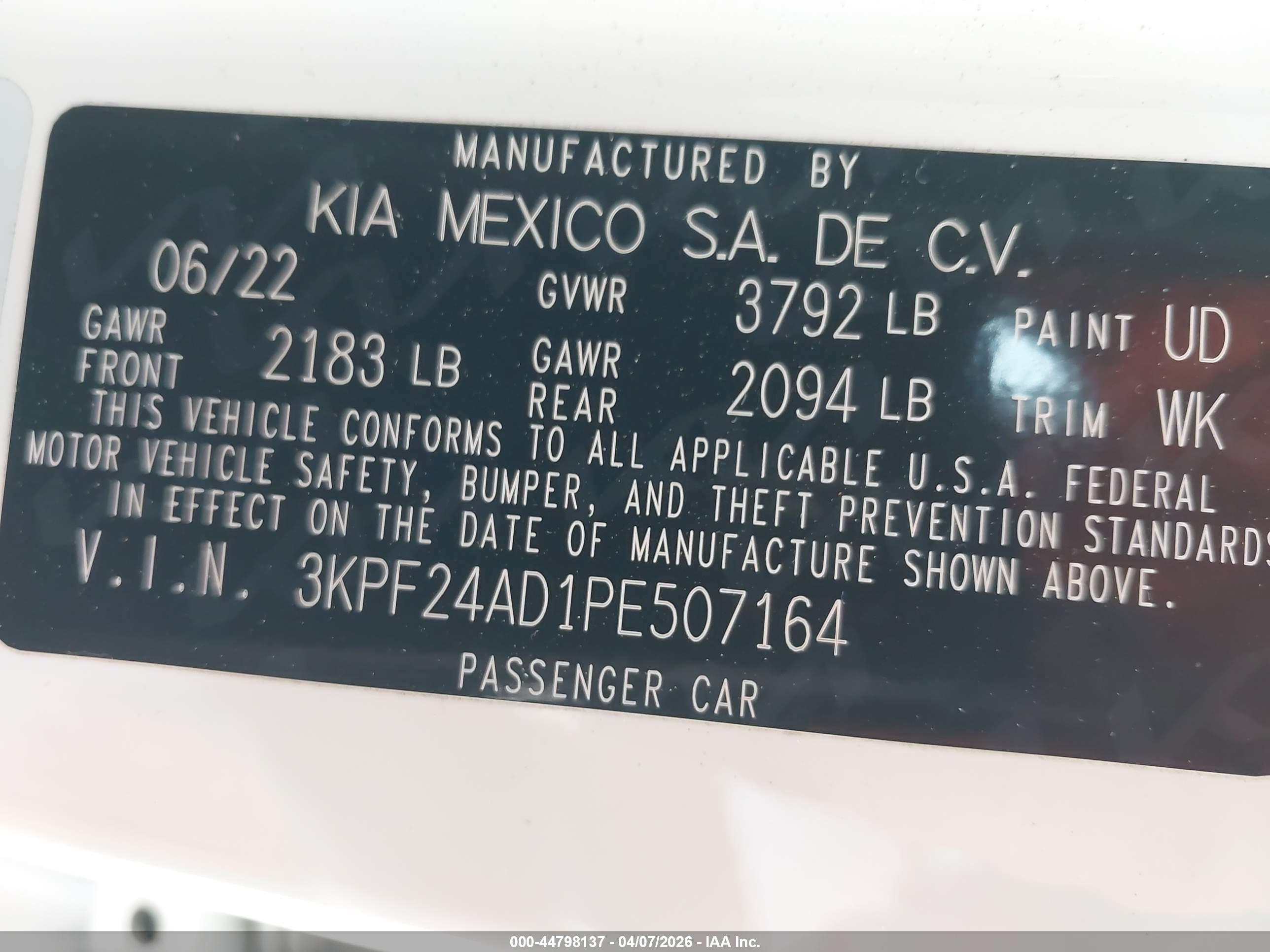 KIA FORTE image 9