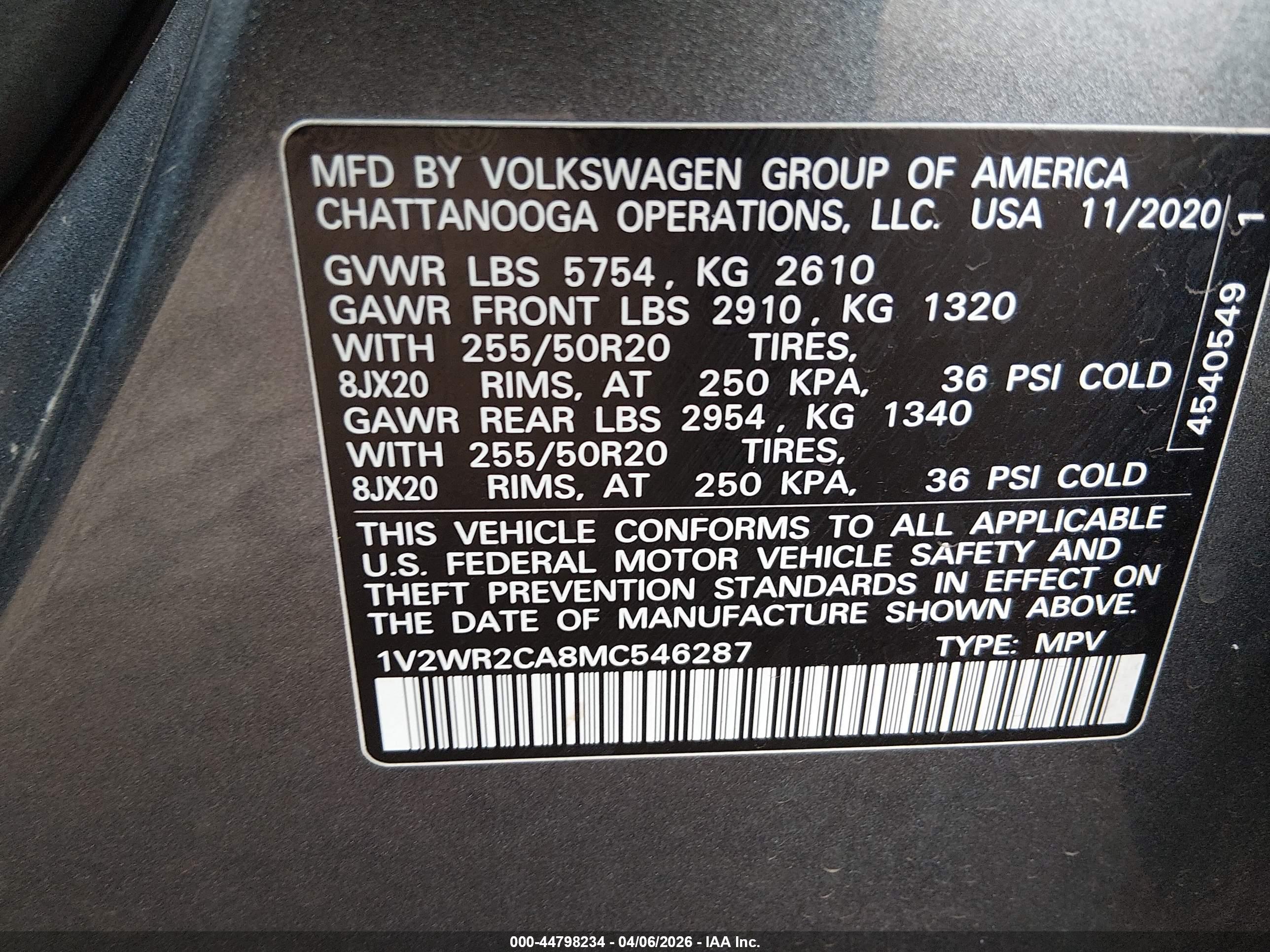 VOLKSWAGEN ATLAS image 9