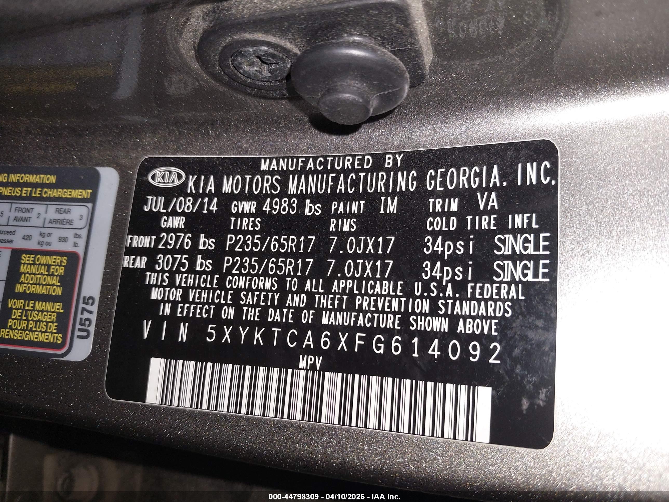 KIA SORENTO image 9