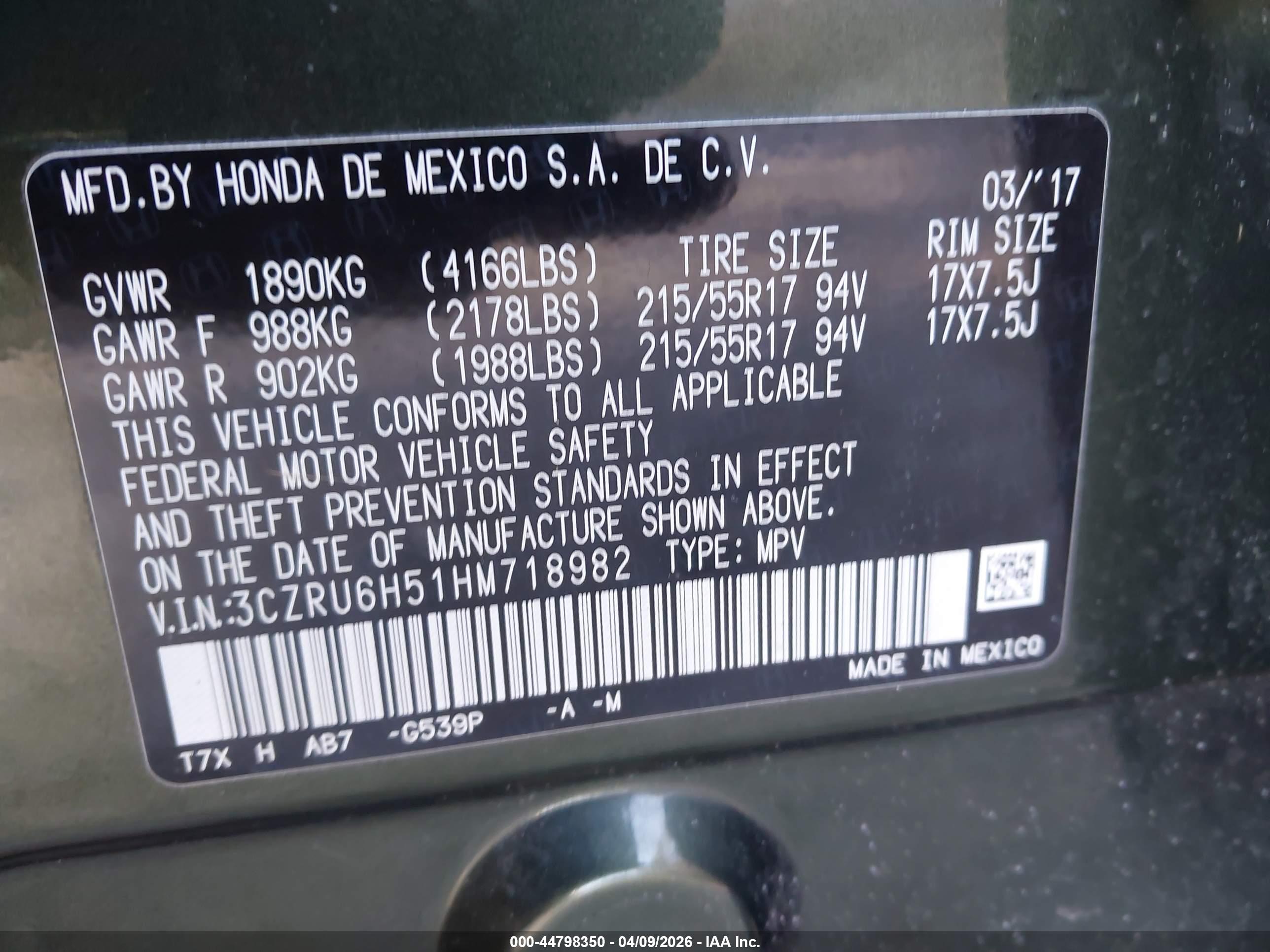 HONDA HR-V image 9