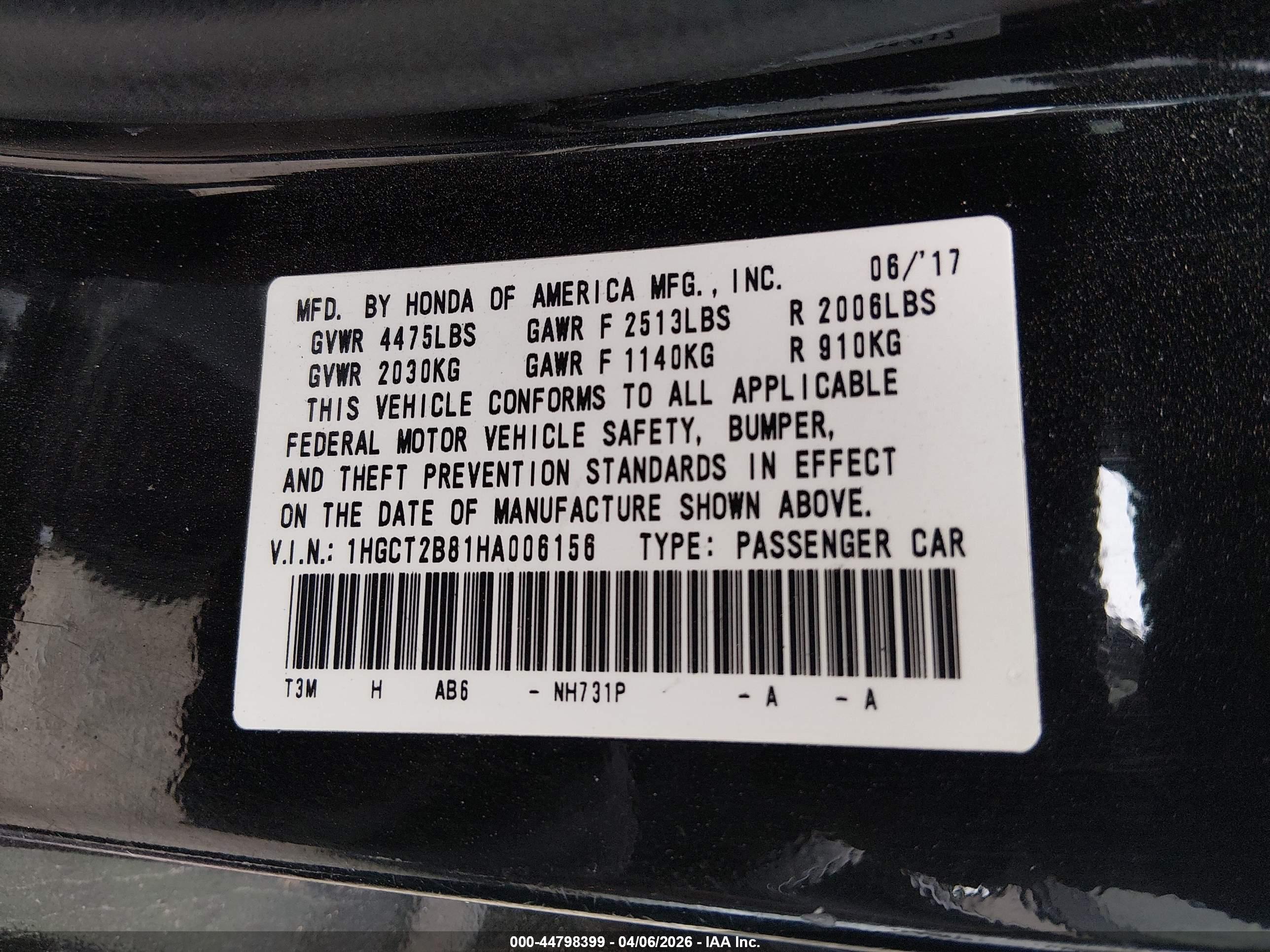 HONDA ACCORD image 9