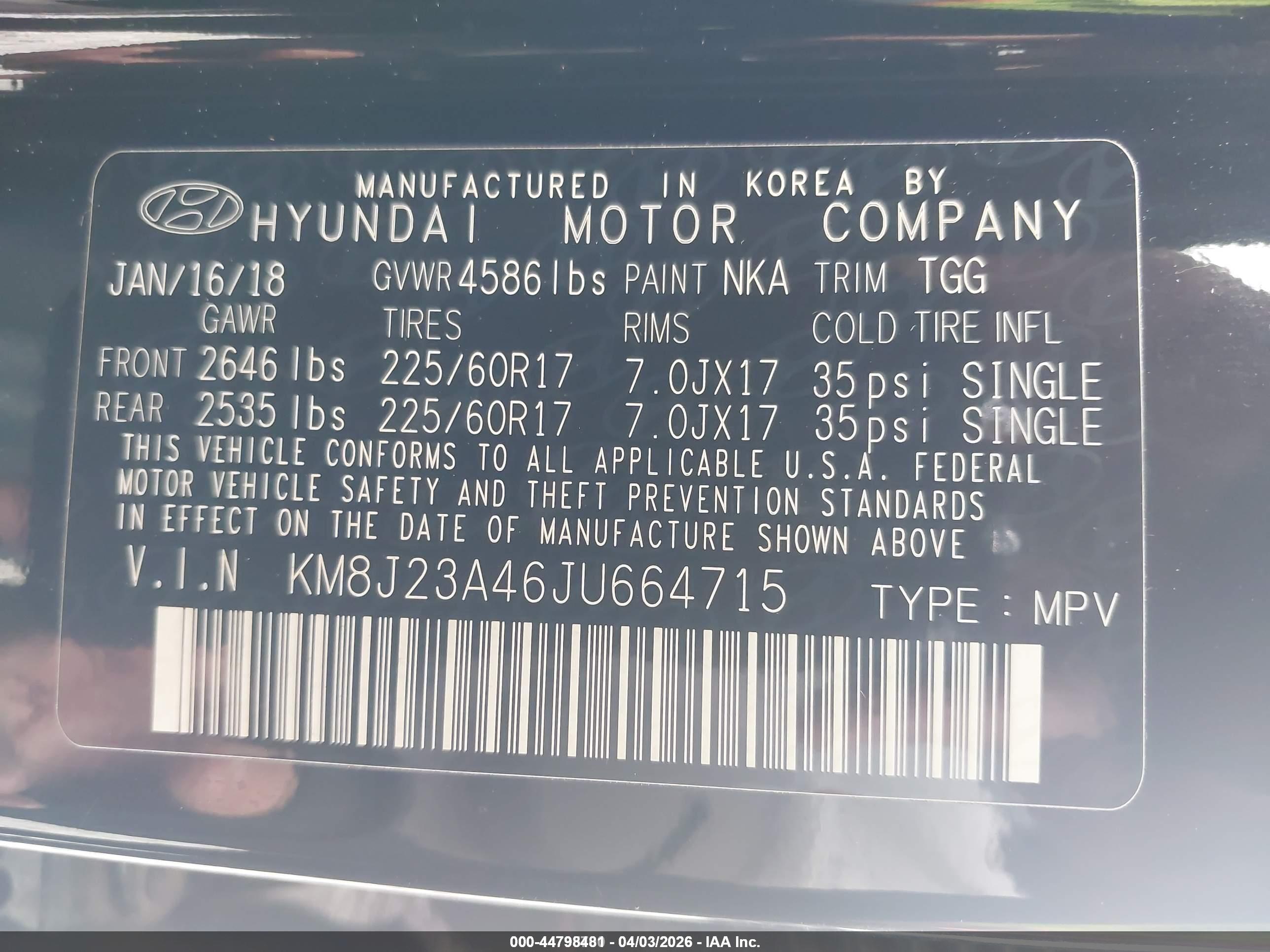 HYUNDAI TUCSON image 9