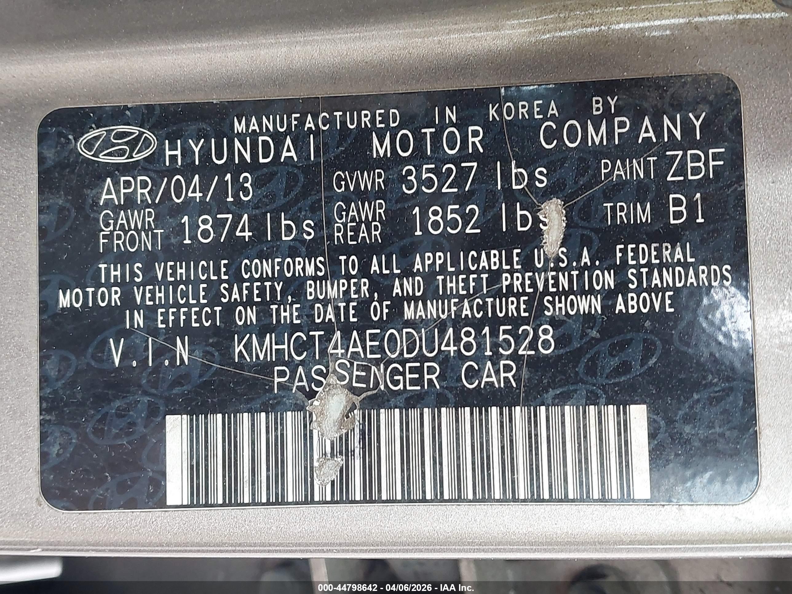 HYUNDAI ACCENT image 9